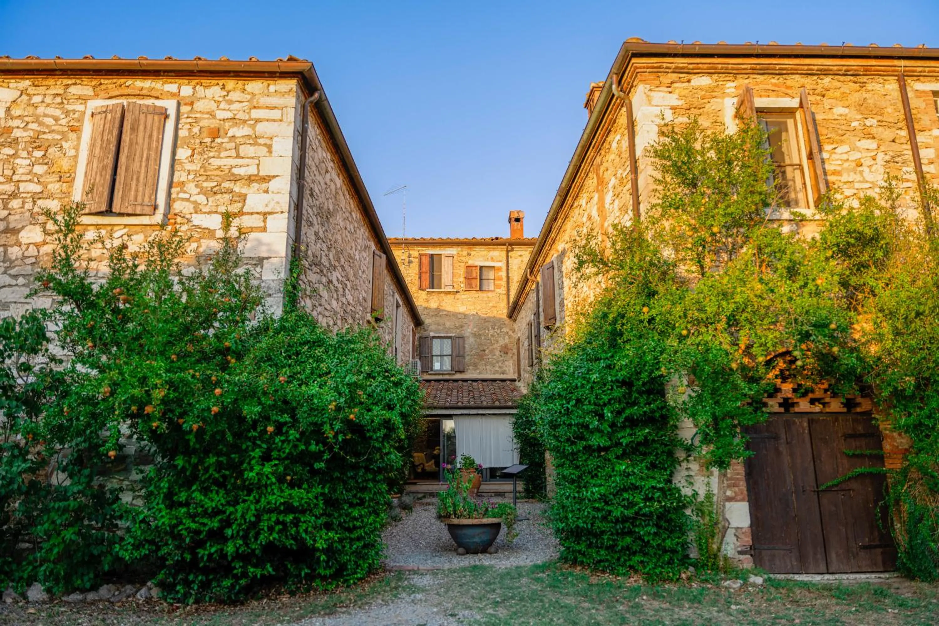 Property building in B&B Il Molinello