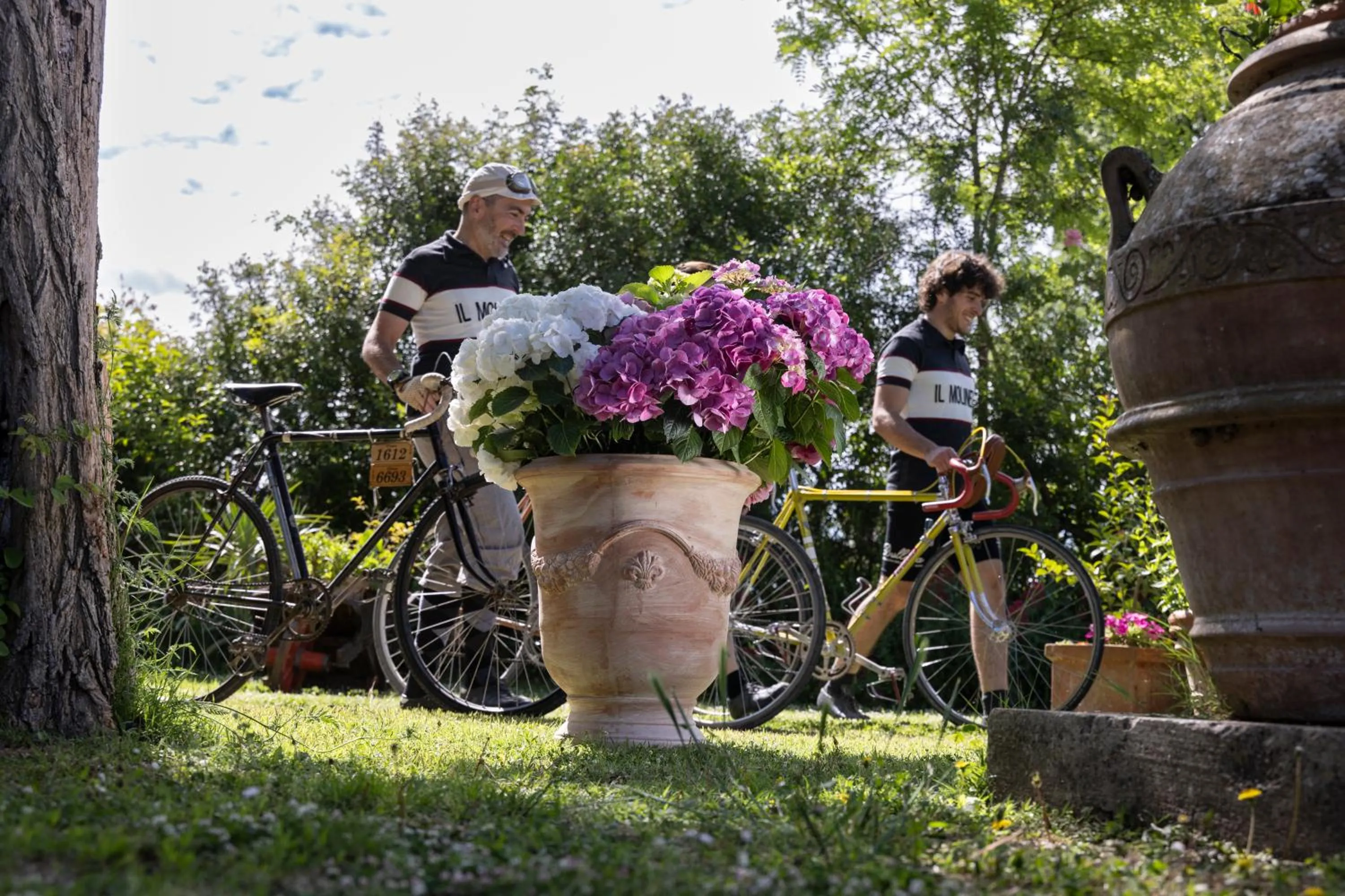 Garden in B&B Il Molinello