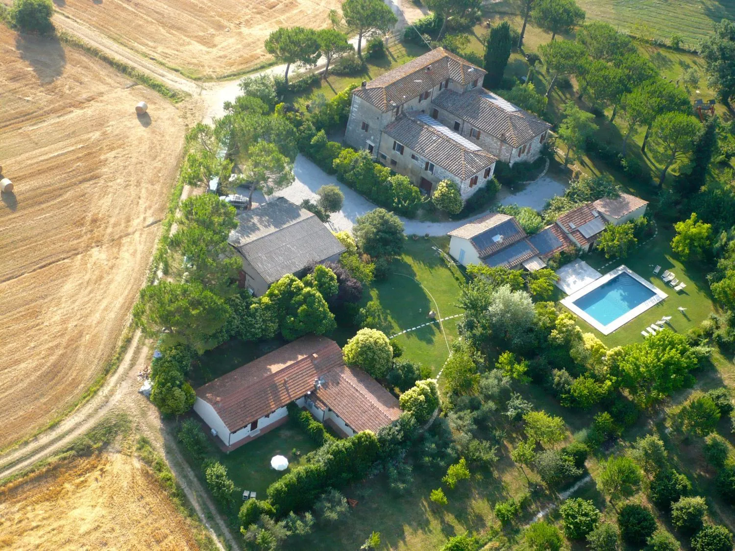 Bird's eye view in B&B Il Molinello