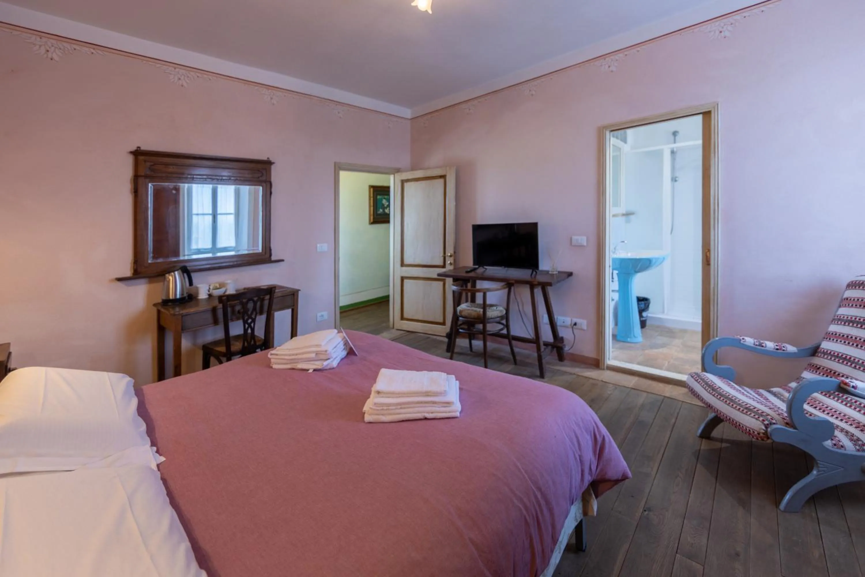 Bedroom, Bed in B&B Il Molinello