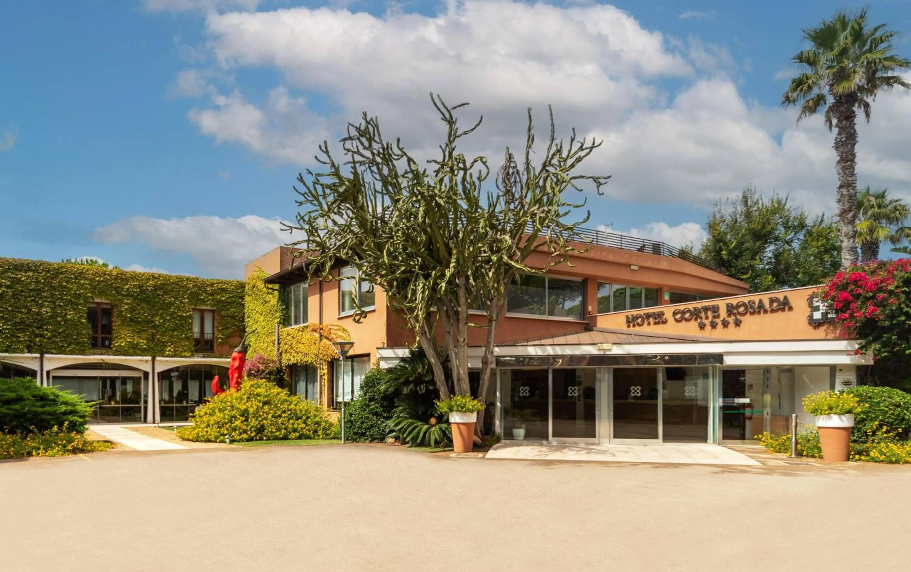 Property building in Hotel Corte Rosada Affiliated by Meliá