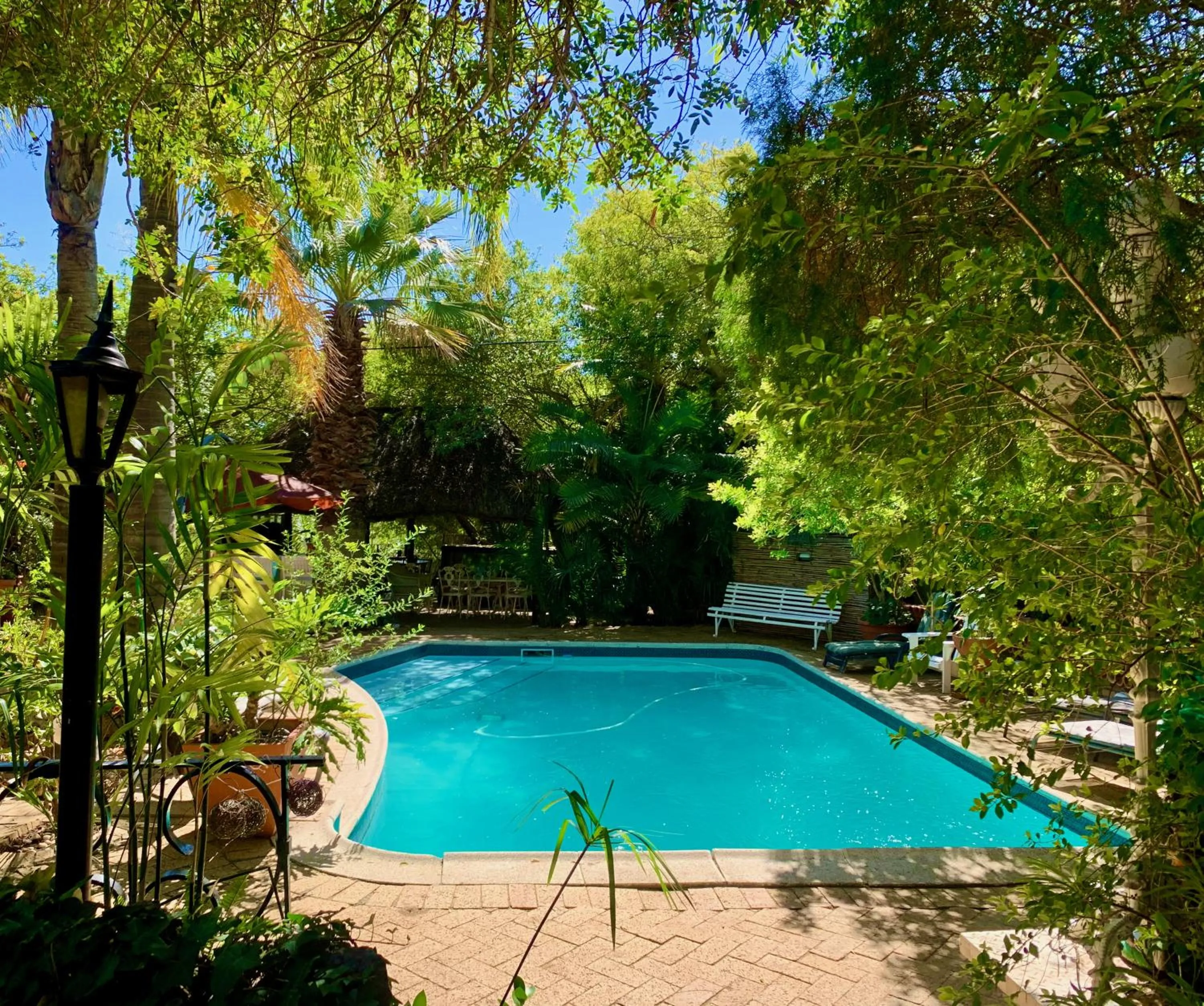 Swimming pool in The Little Hideaway Guesthouse
