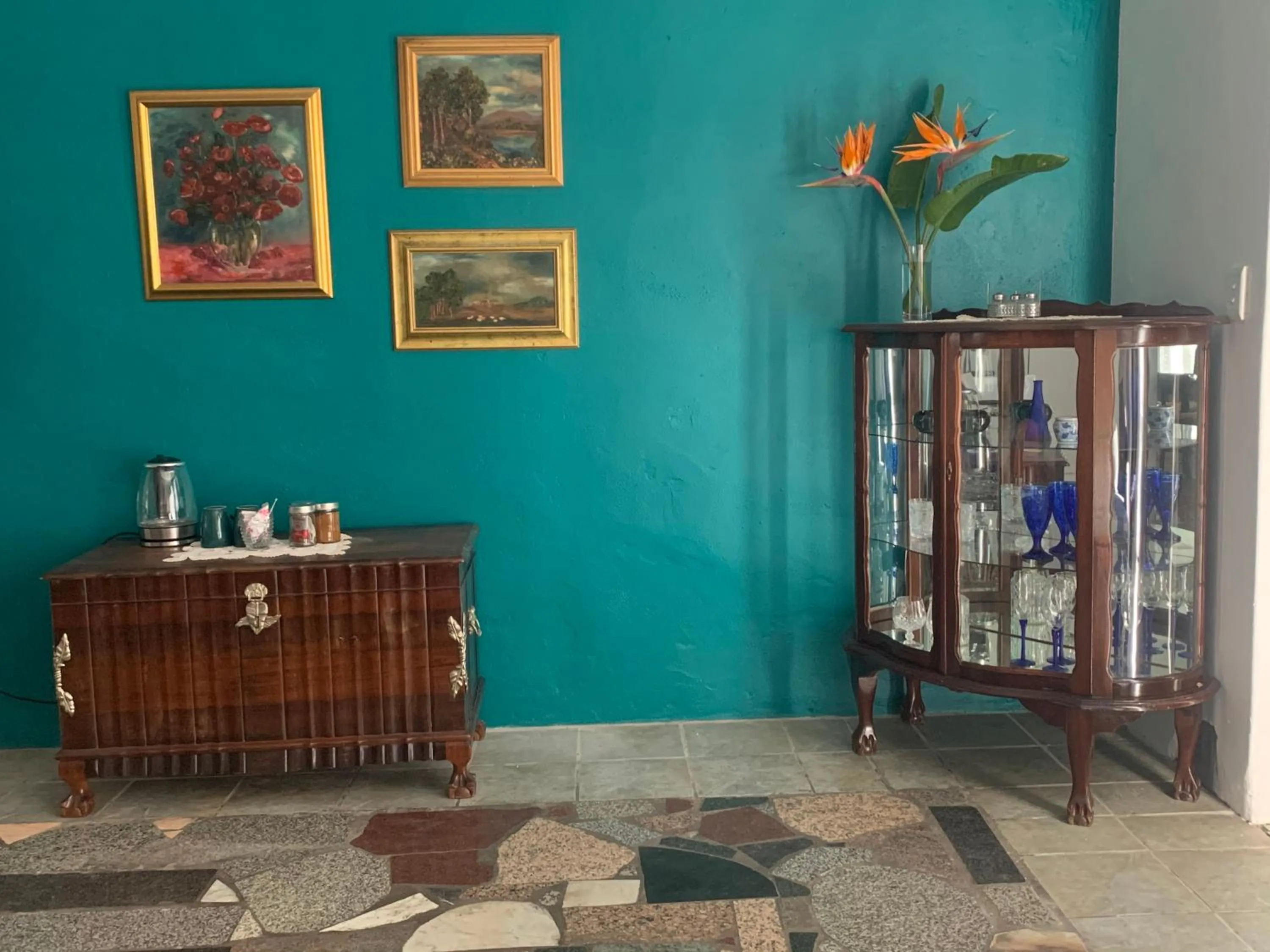 Decorative detail in The Little Hideaway Guesthouse