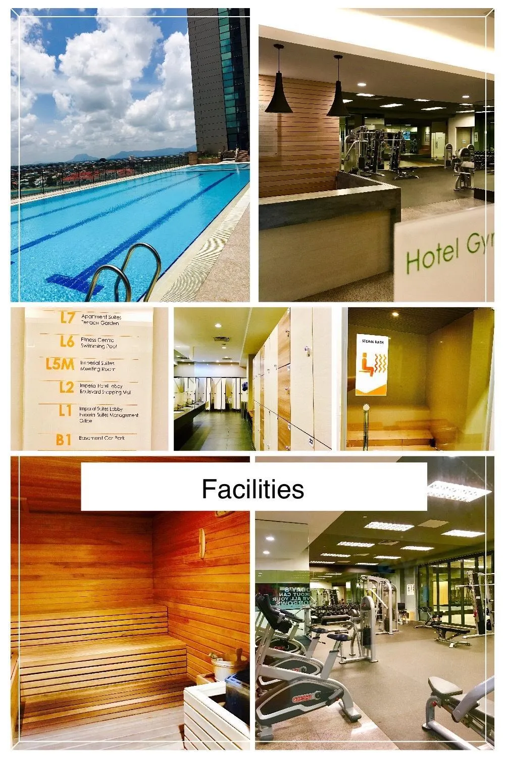 Swimming pool in Imperial Grand Suite Apartment Kuching