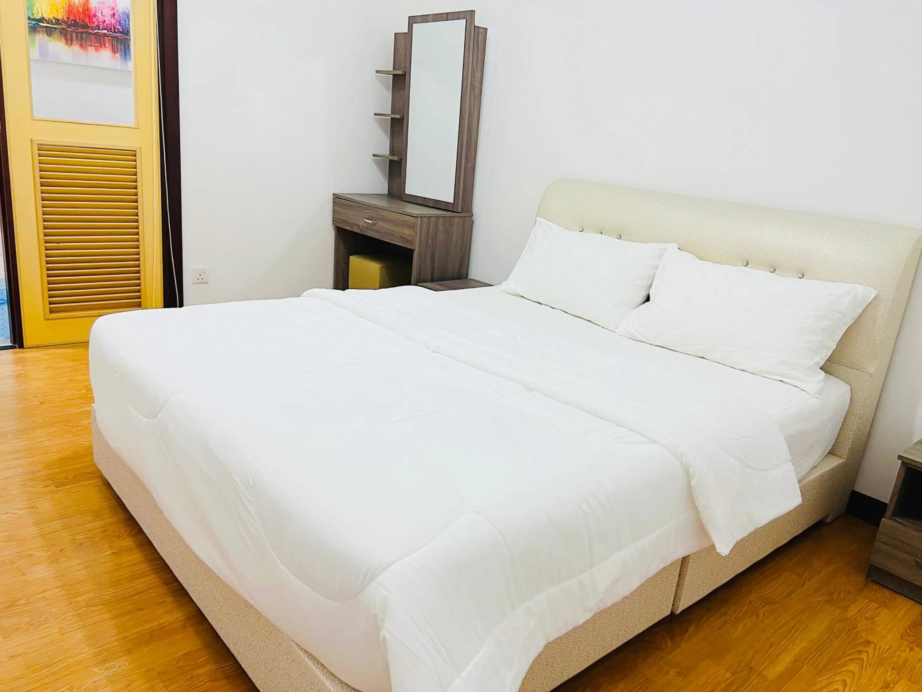 Bed in Imperial Grand Suite Apartment Kuching
