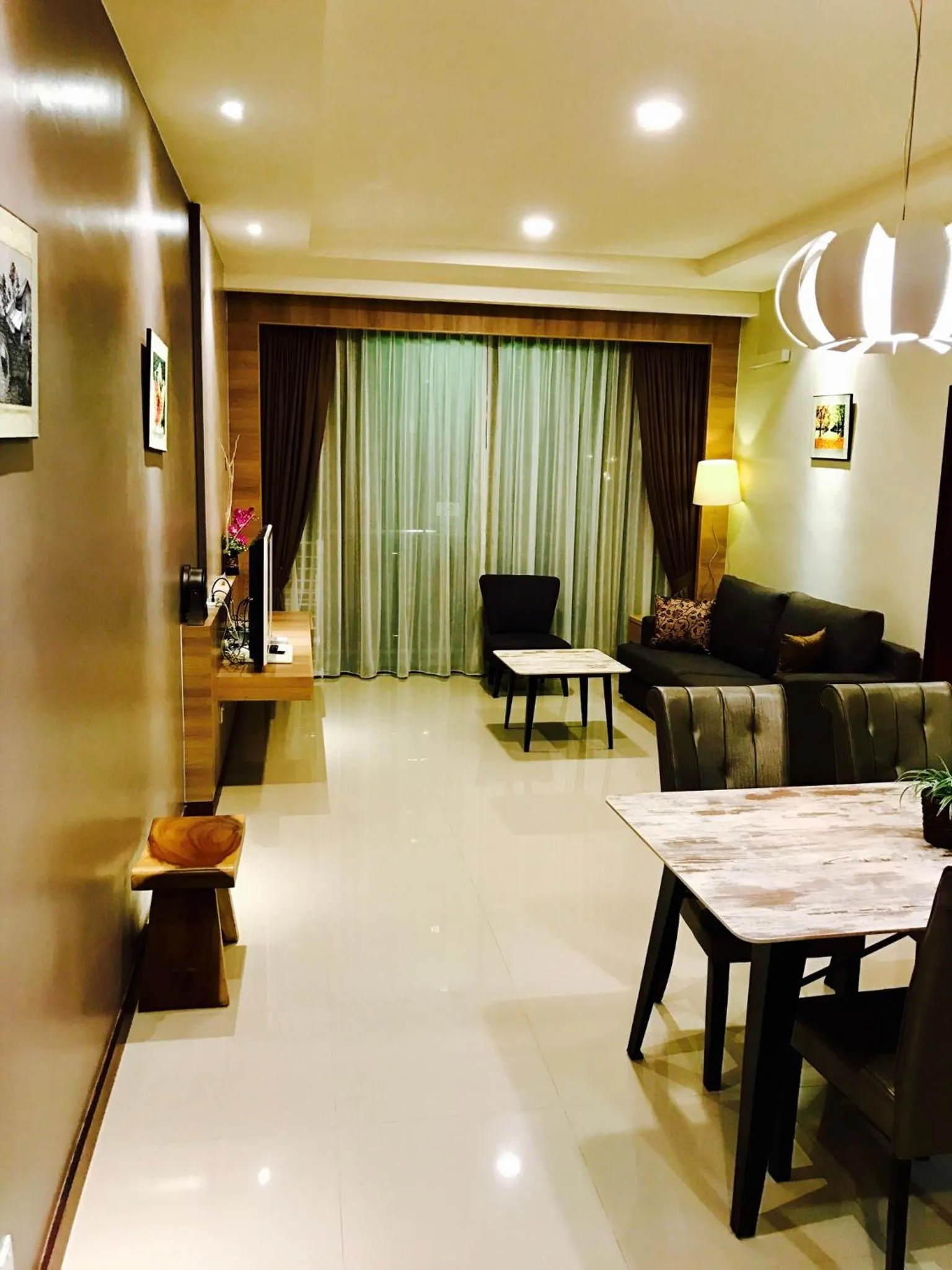 Living room in Imperial Grand Suite Apartment Kuching