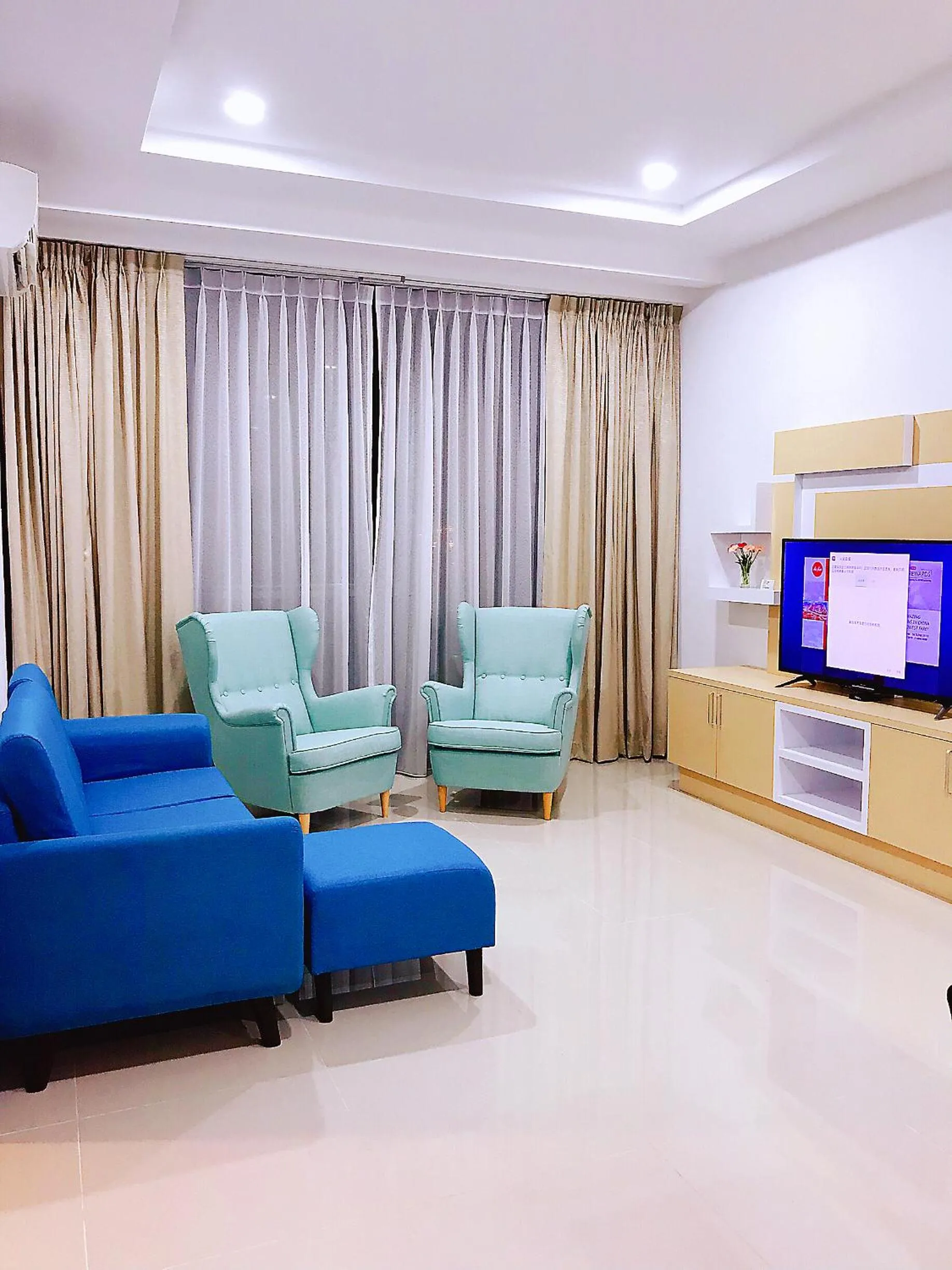 Living room in Imperial Grand Suite Apartment Kuching