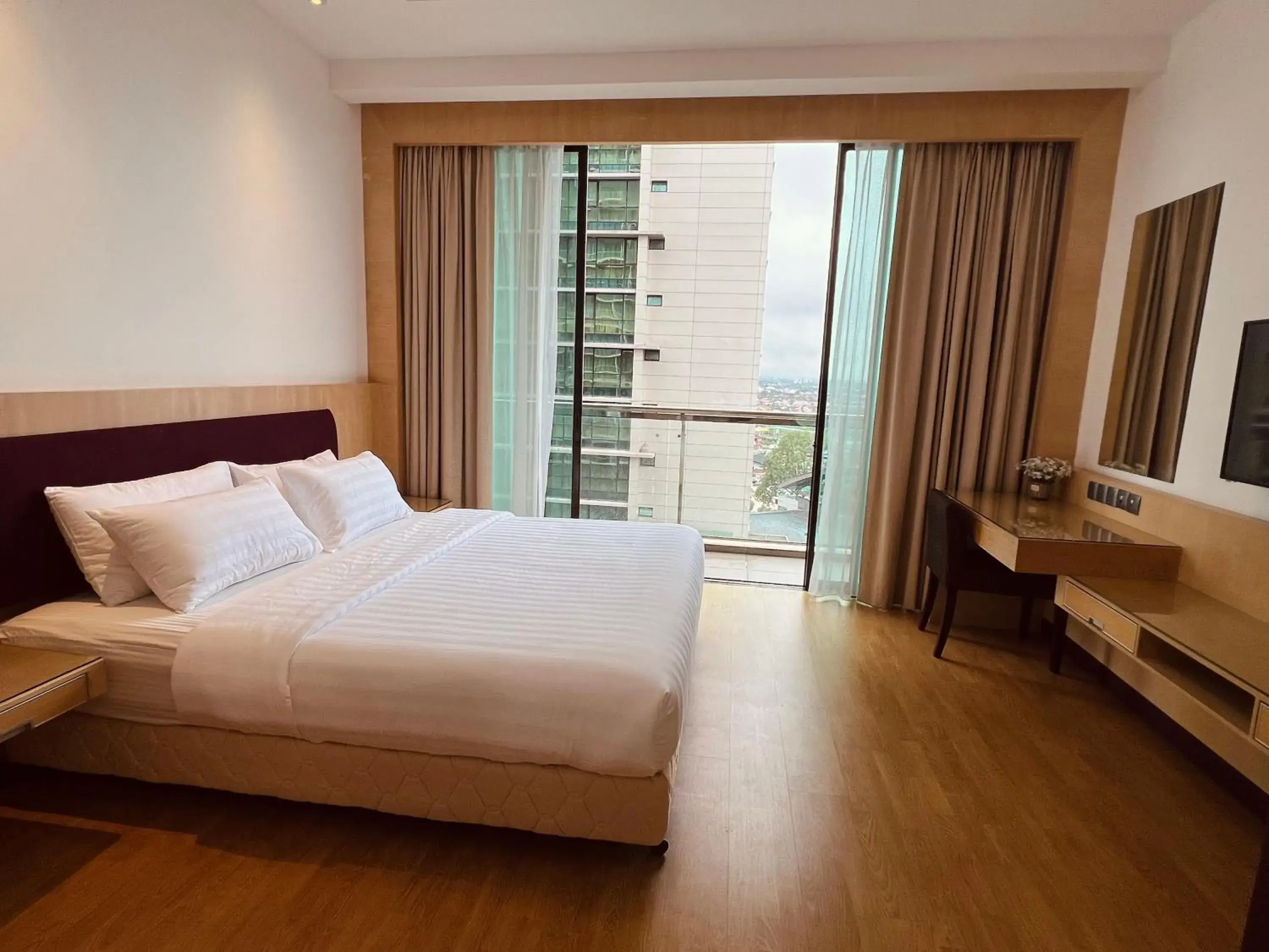 Bed in Imperial Grand Suite Apartment Kuching Bed in Imperial Grand Suite Apartment Kuching