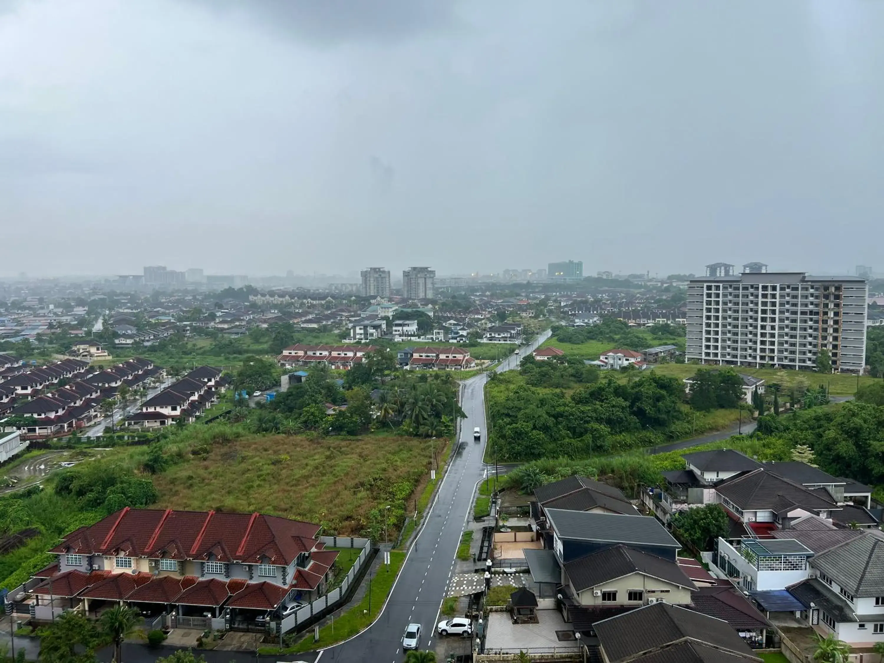Garden view in Imperial Grand Suite Apartment Kuching Garden view in Imperial Grand Suite Apartment Kuching
