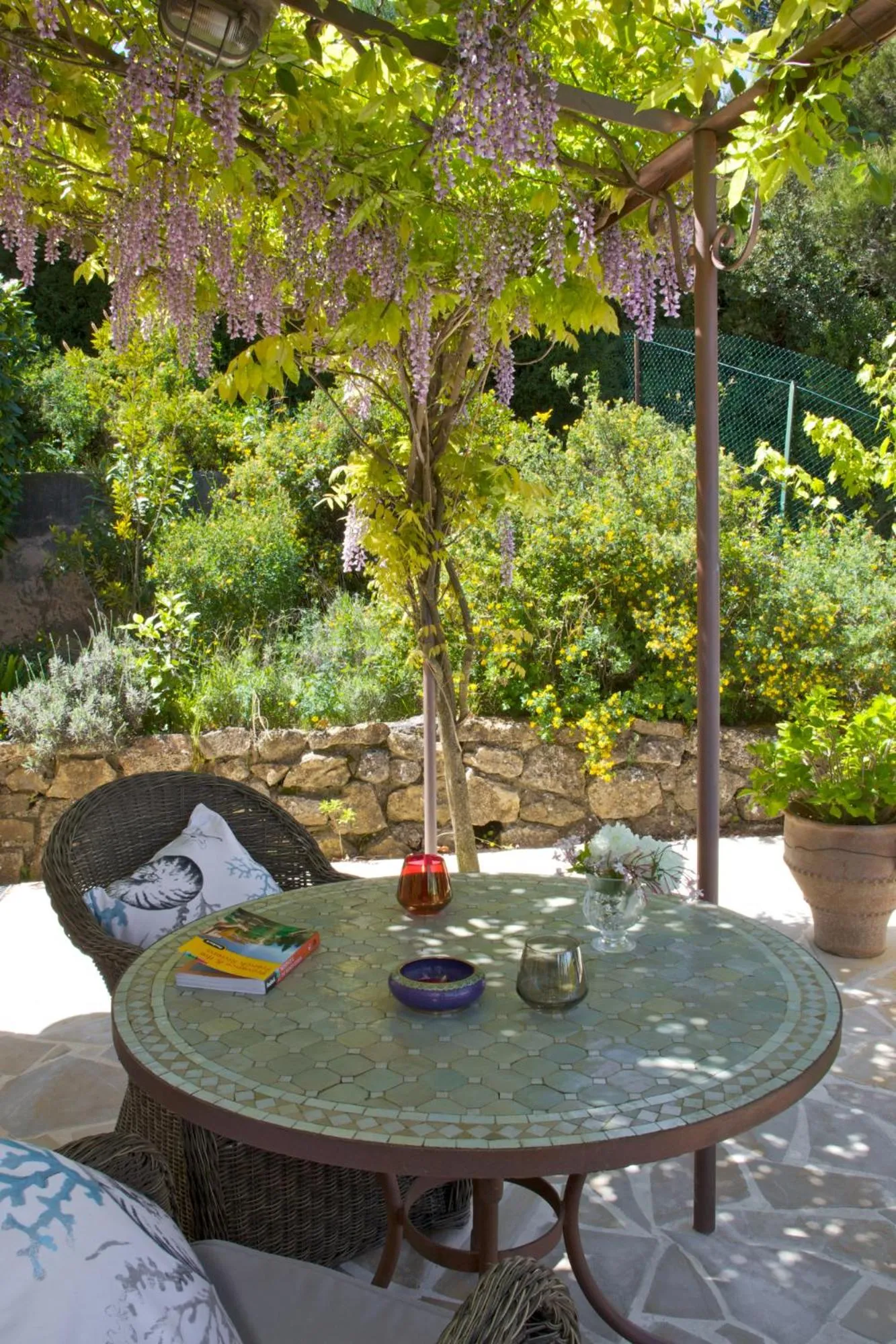 Patio in Villa Le Port d'attache