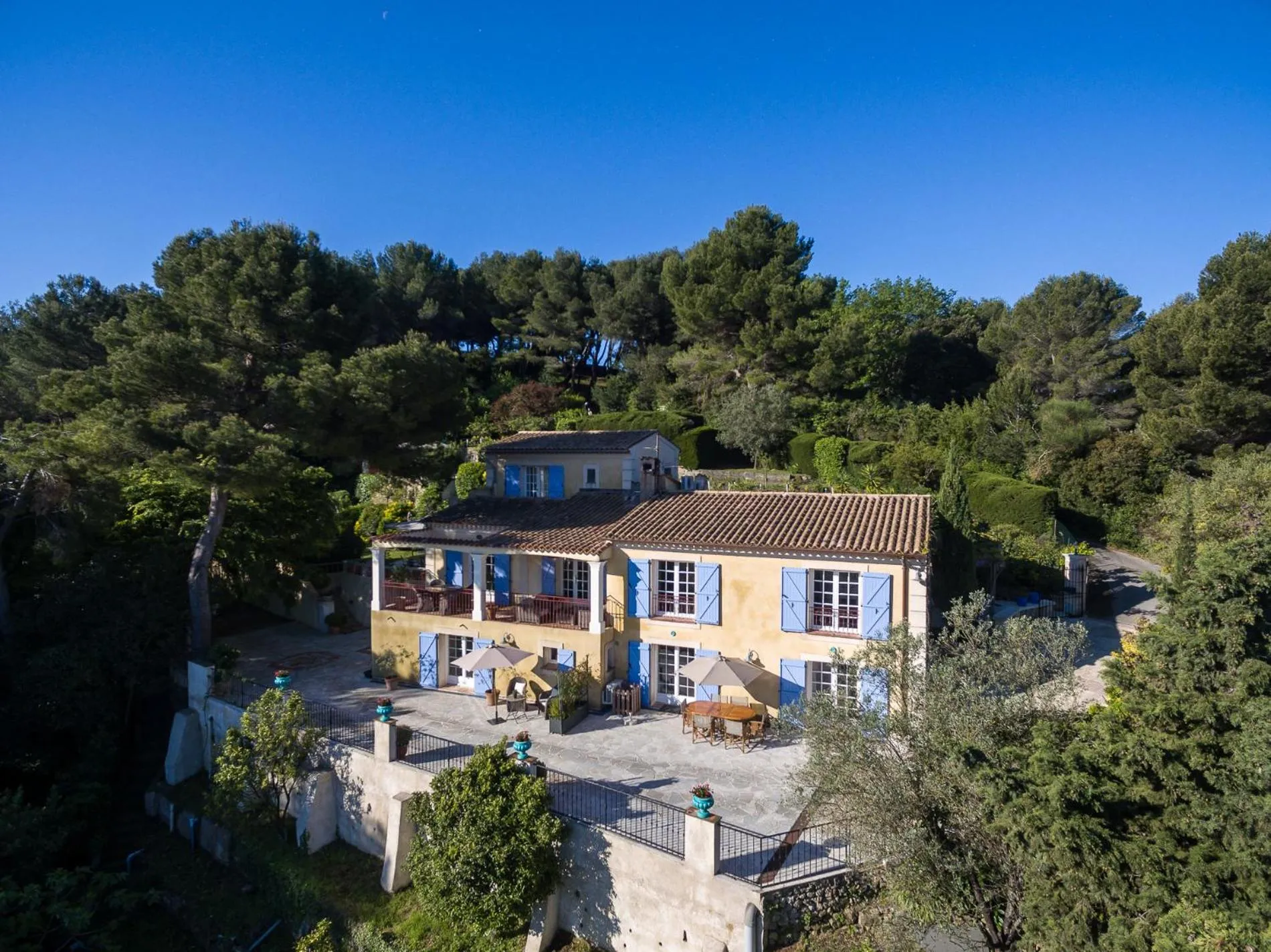 Bird's eye view in Villa Le Port d'attache