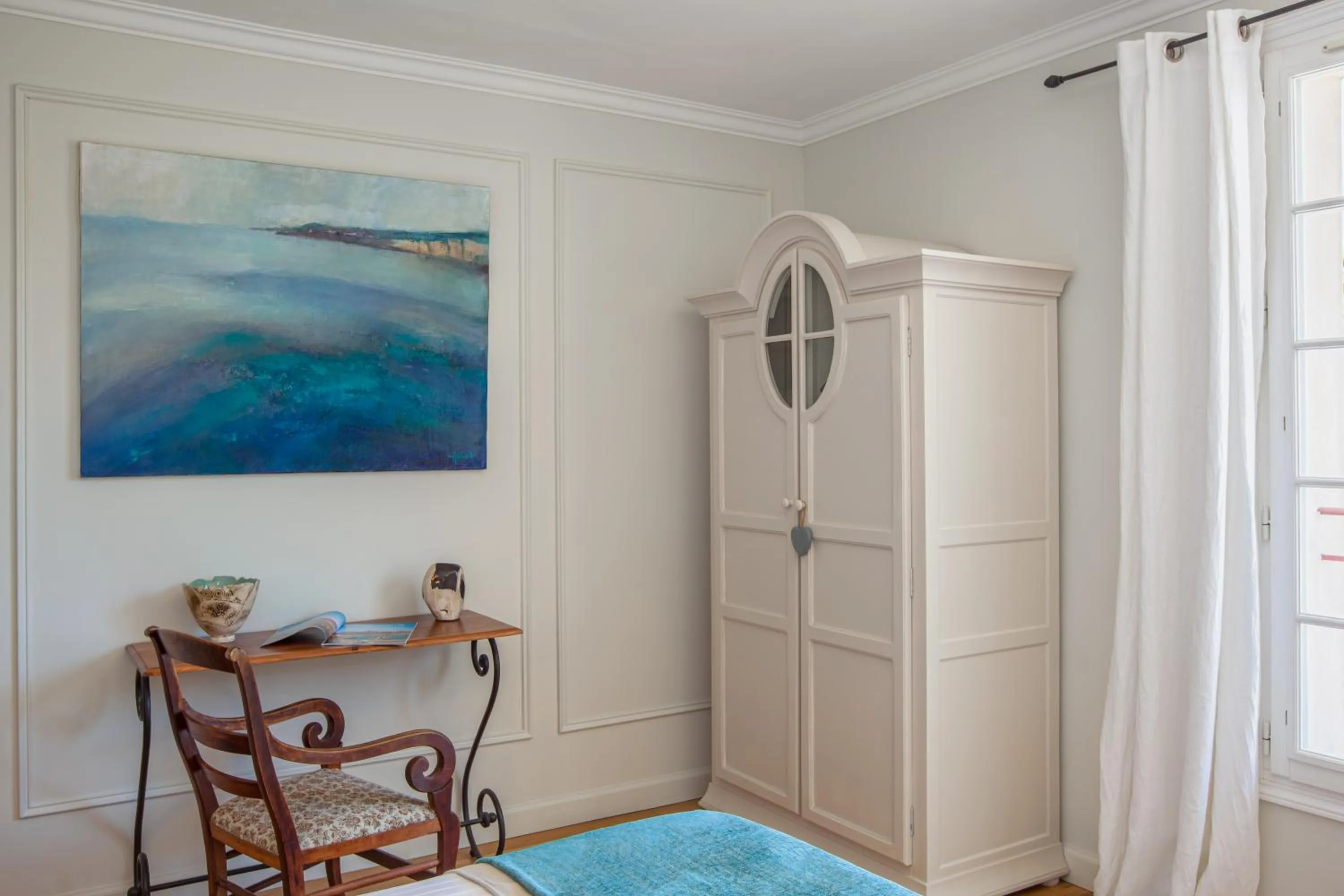 Bedroom, Bed in Villa Le Port d'attache