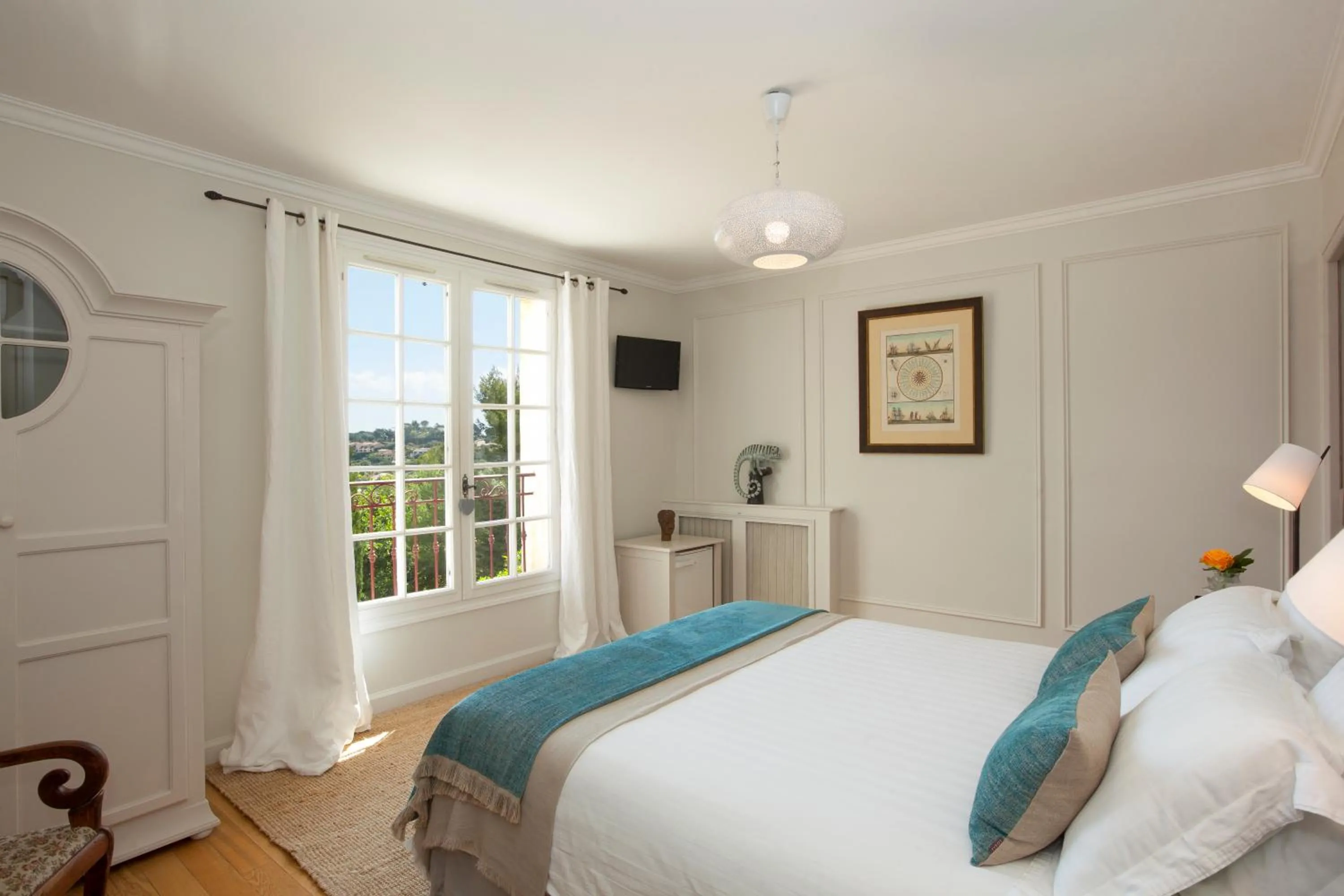 Bedroom, Bed in Villa Le Port d'attache