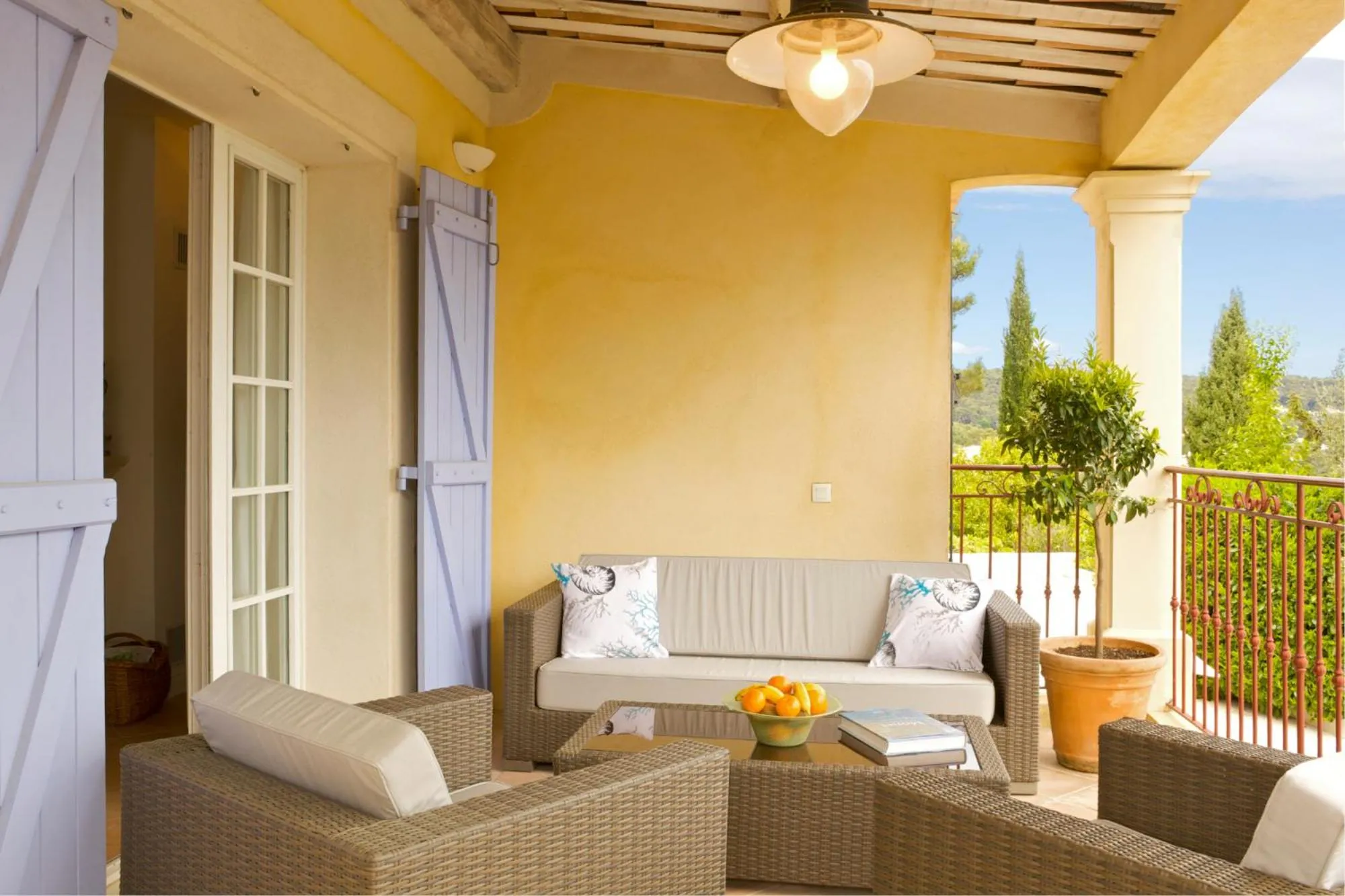Seating area in Villa Le Port d'attache