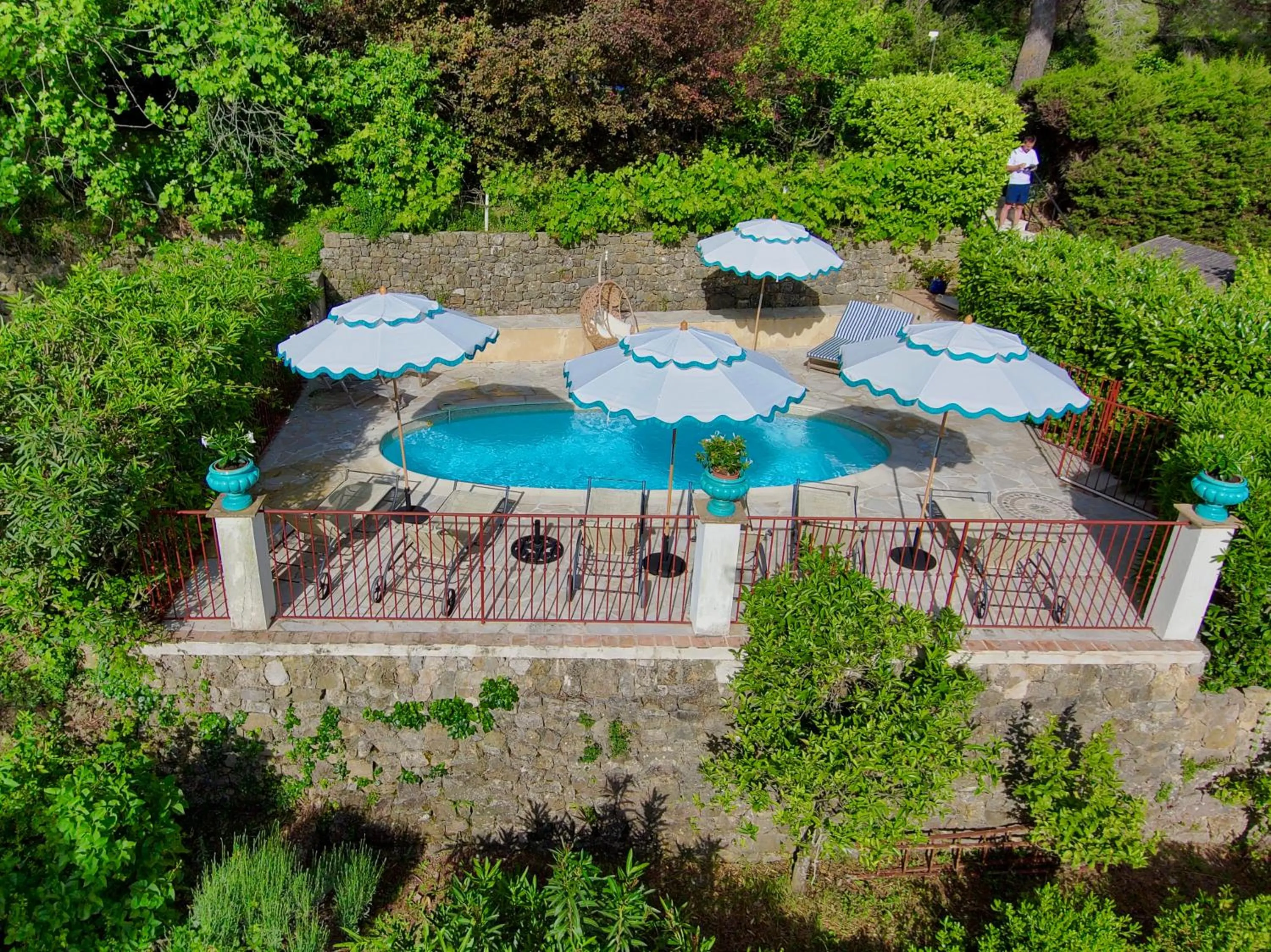 Swimming pool in Villa Le Port d'attache