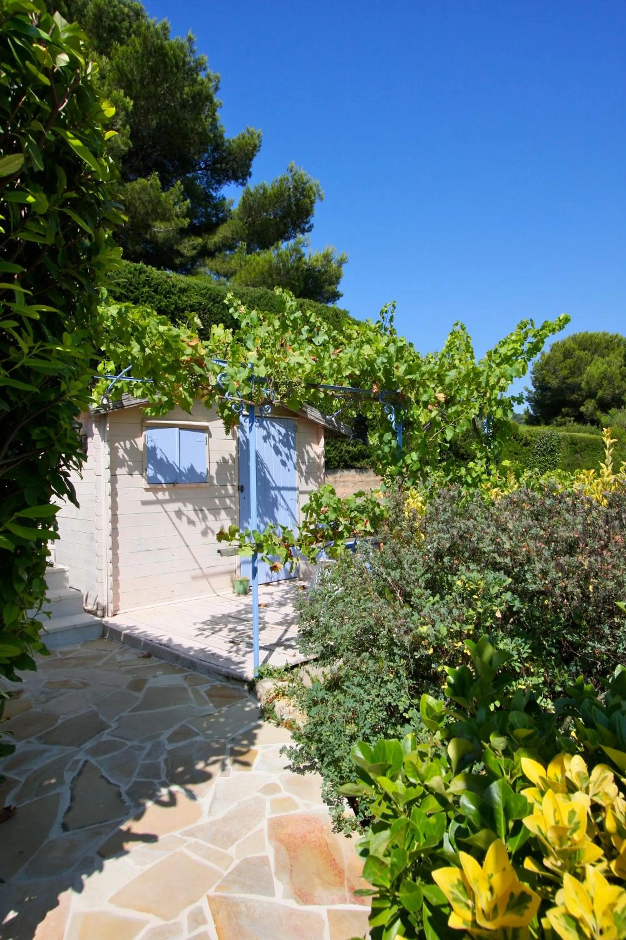 Garden in Villa Le Port d'attache