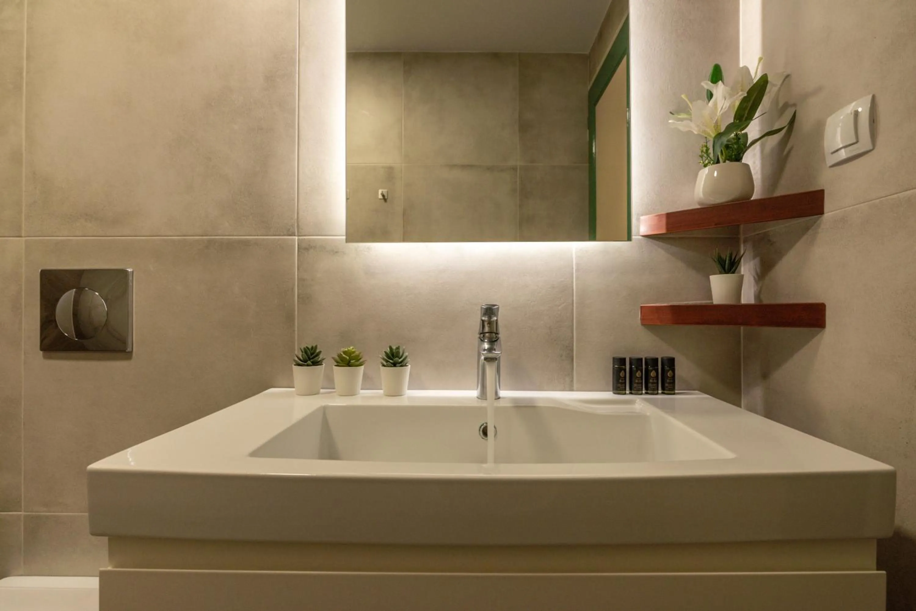 Bathroom in Kaliviani Traditional Hotel