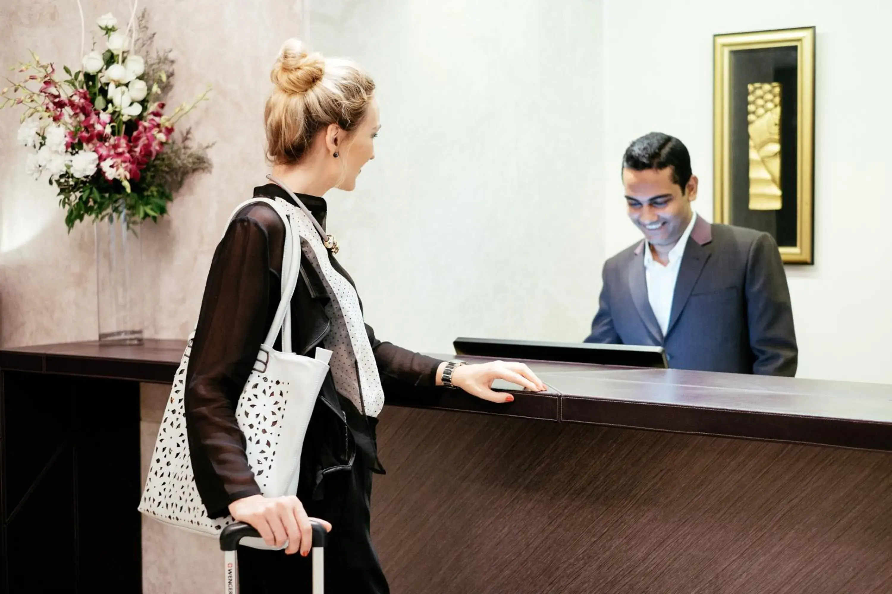 Lobby or reception in THE WAY Dhaka Lobby or reception in THE WAY Dhaka