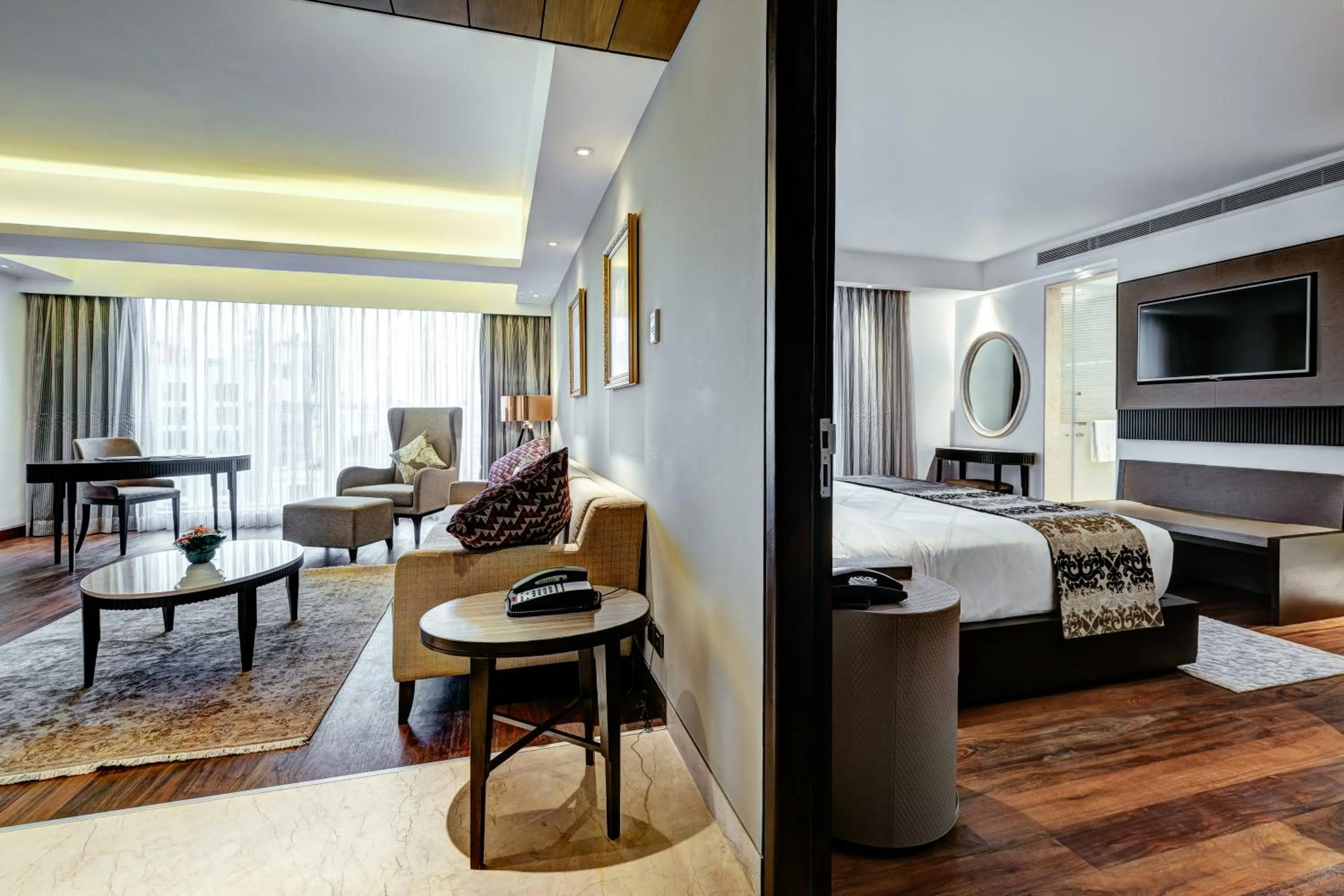 Photo of the whole room, Bed in THE WAY Dhaka