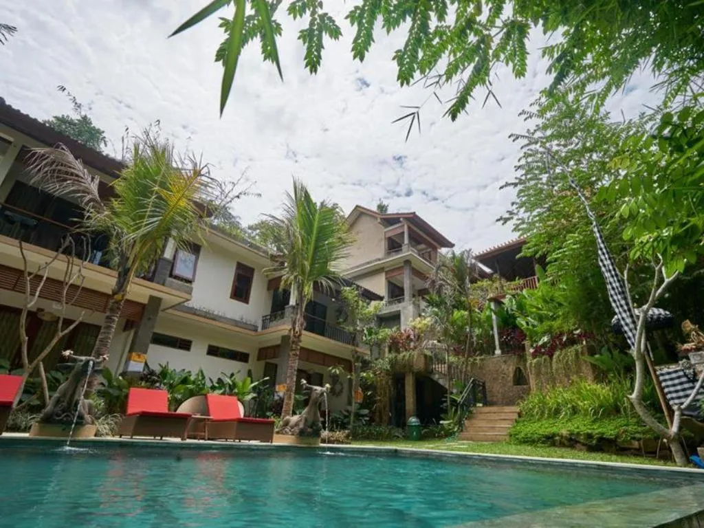 Property building in Jungle Haven Resort Central Ubud