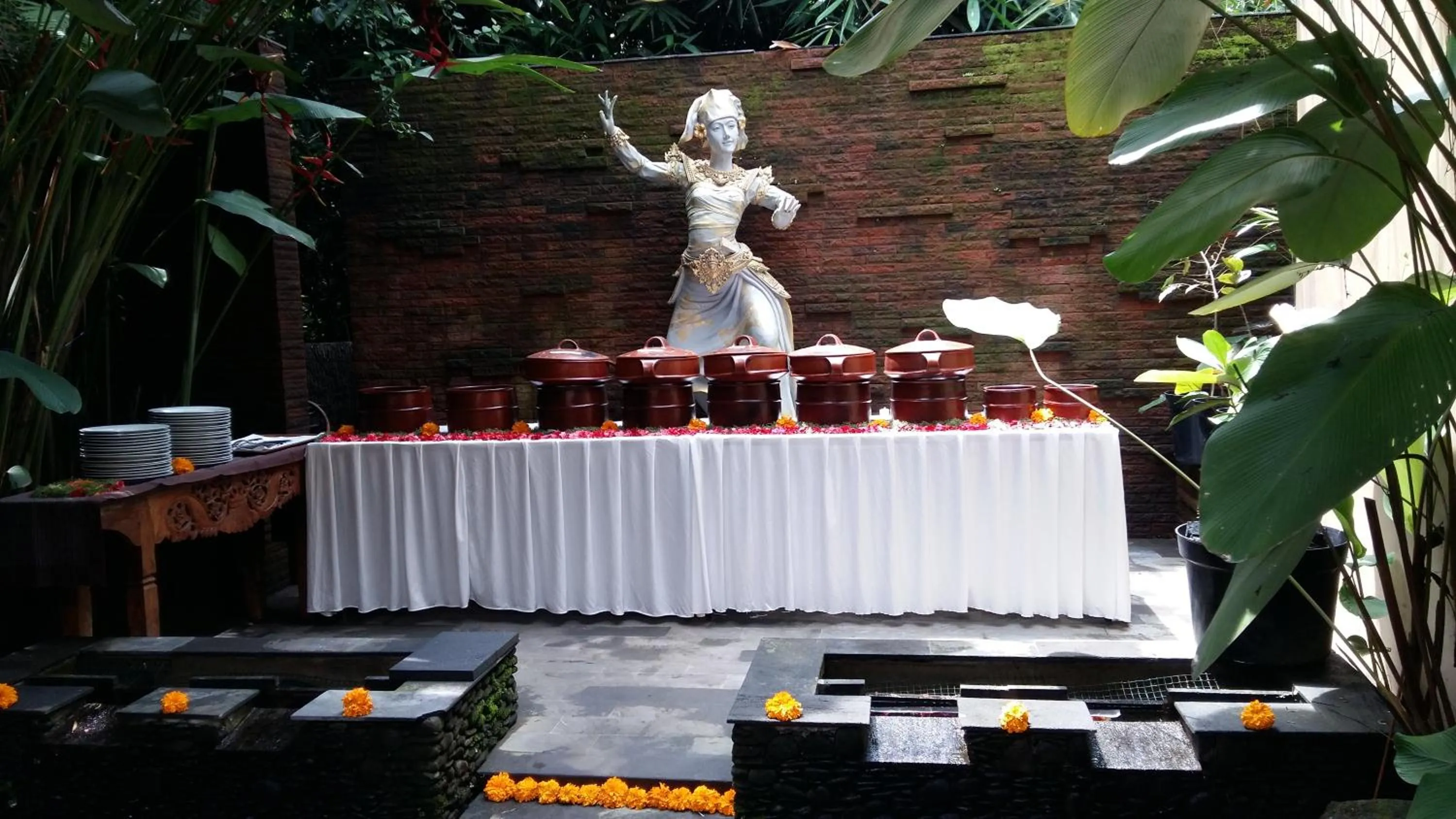 Living room in Jungle Haven Resort Central Ubud