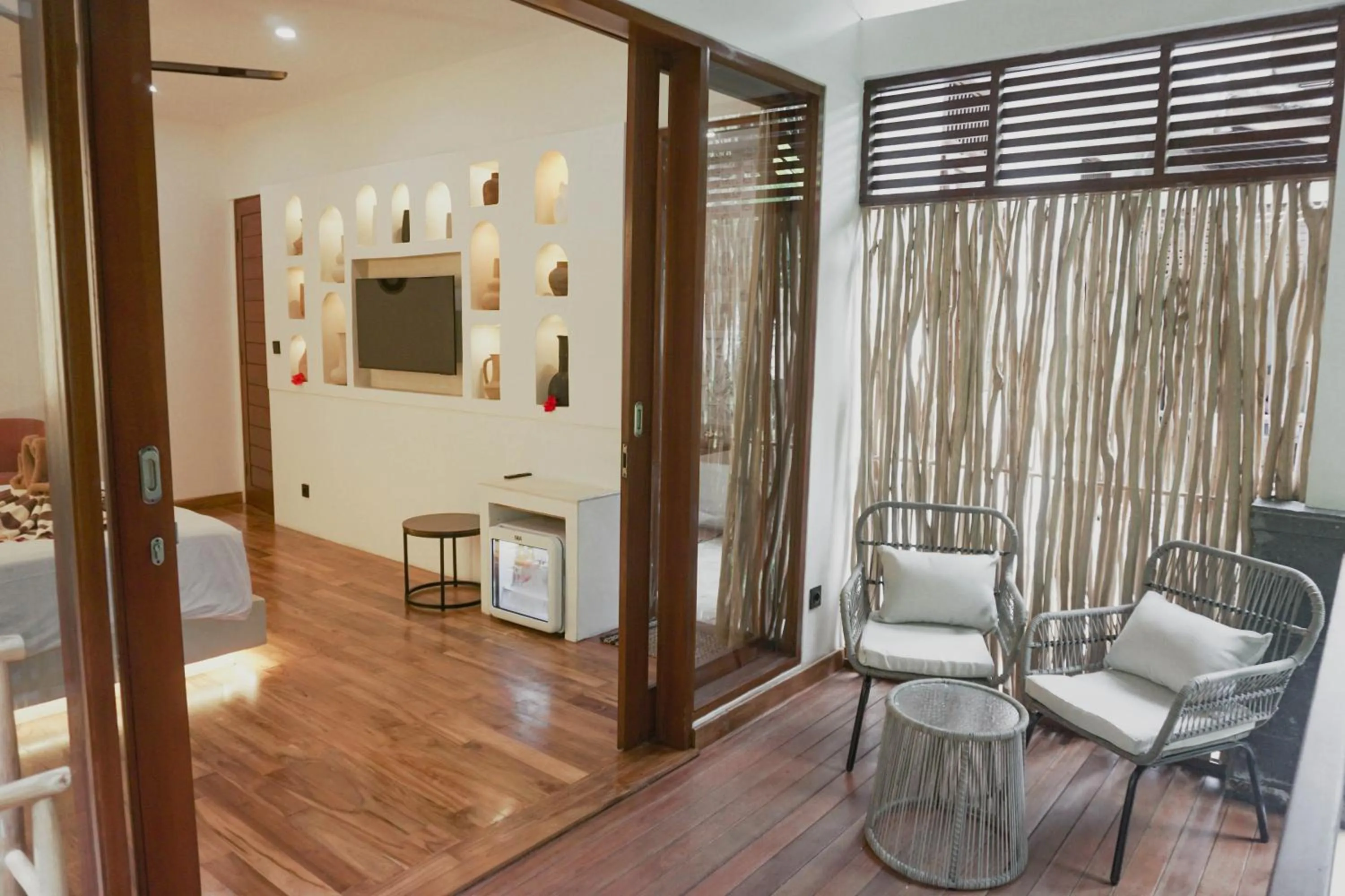 Balcony/Terrace in Jungle Haven Resort Central Ubud