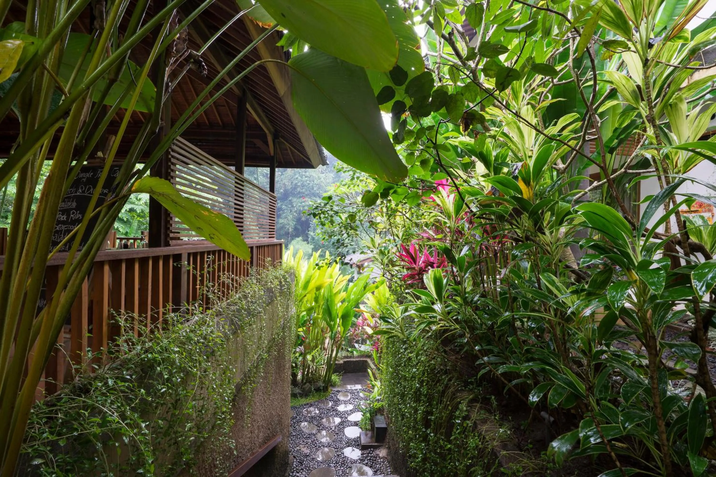 Garden in Jungle Haven Resort Central Ubud