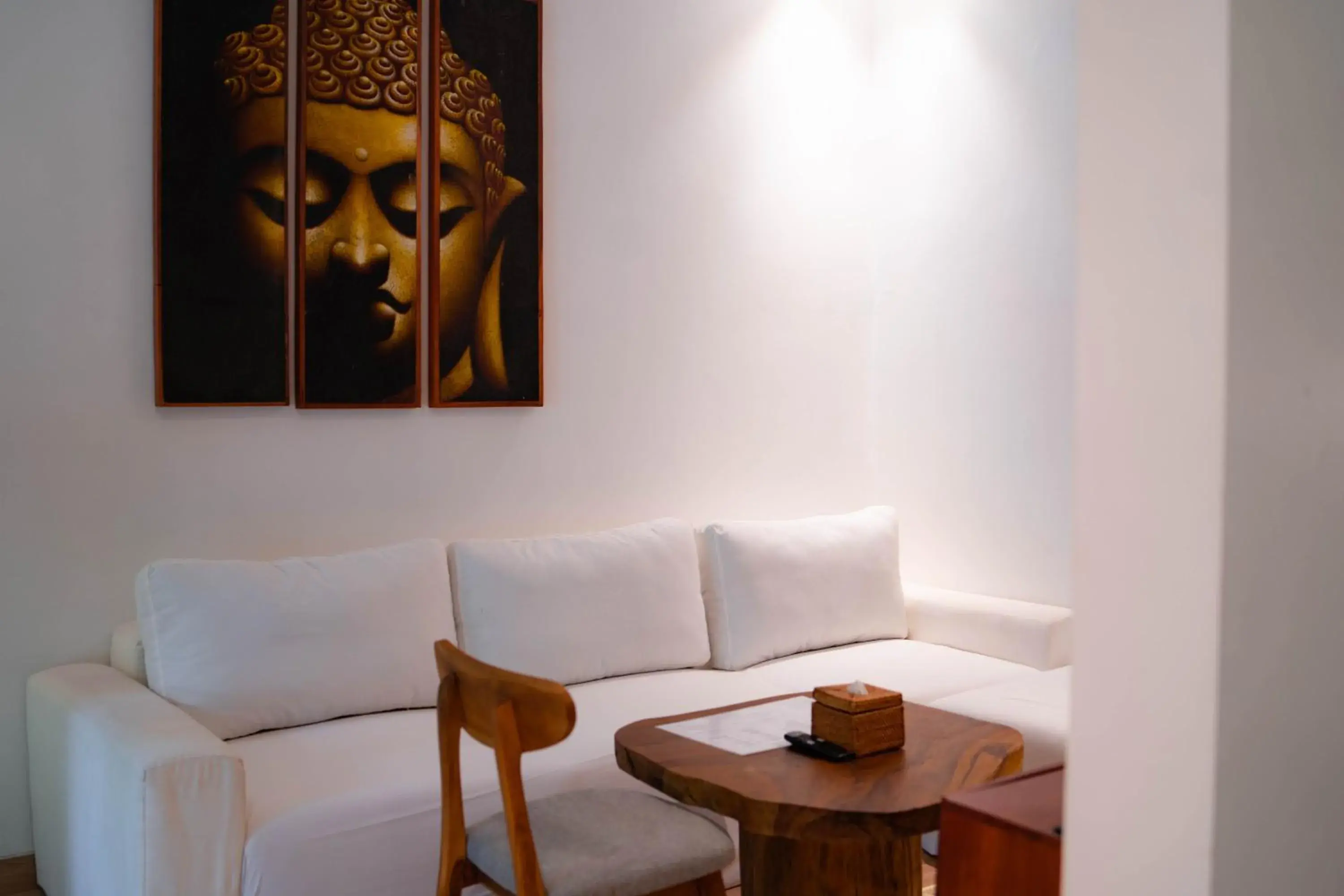 Living room in Jungle Haven Resort Central Ubud Living room in Jungle Haven Resort Central Ubud