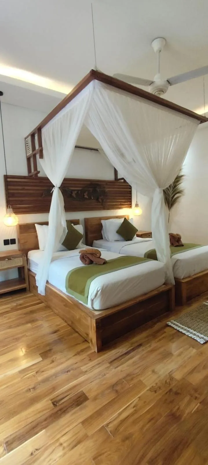 Bedroom, Bed in Jungle Haven Resort Central Ubud