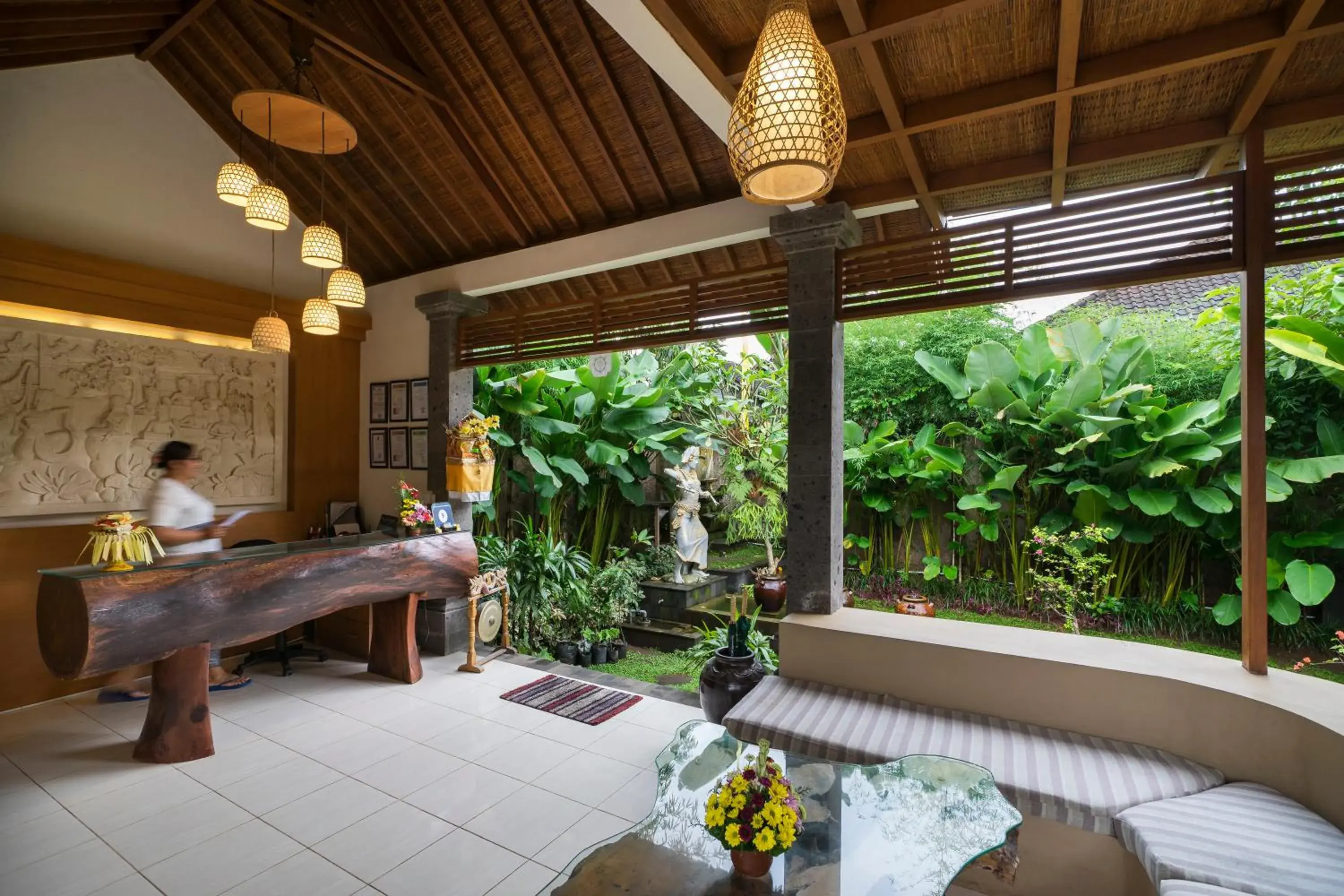 Lobby or reception in Jungle Haven Resort Central Ubud Lobby or reception in Jungle Haven Resort Central Ubud