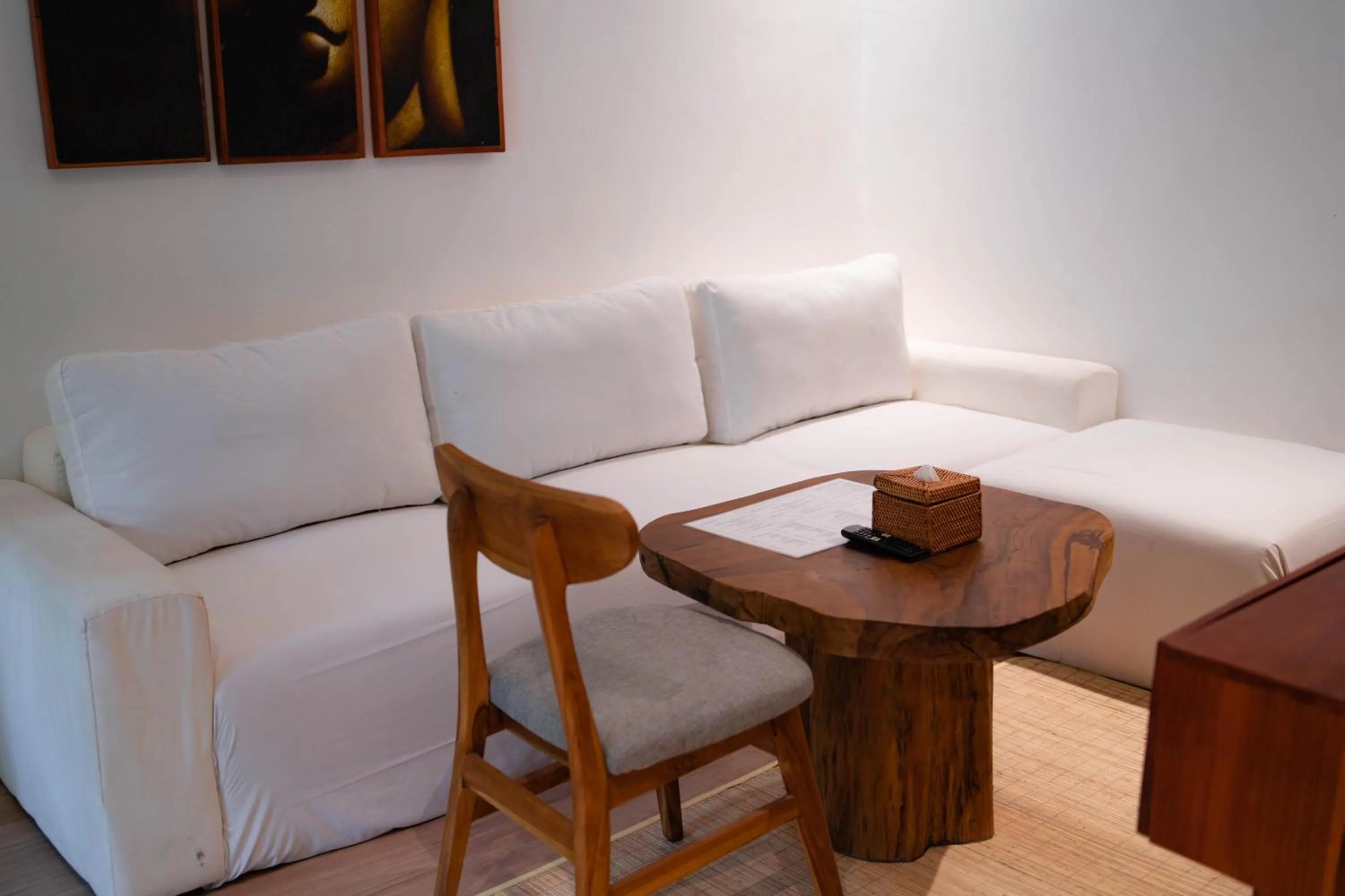 Living room in Jungle Haven Resort Central Ubud