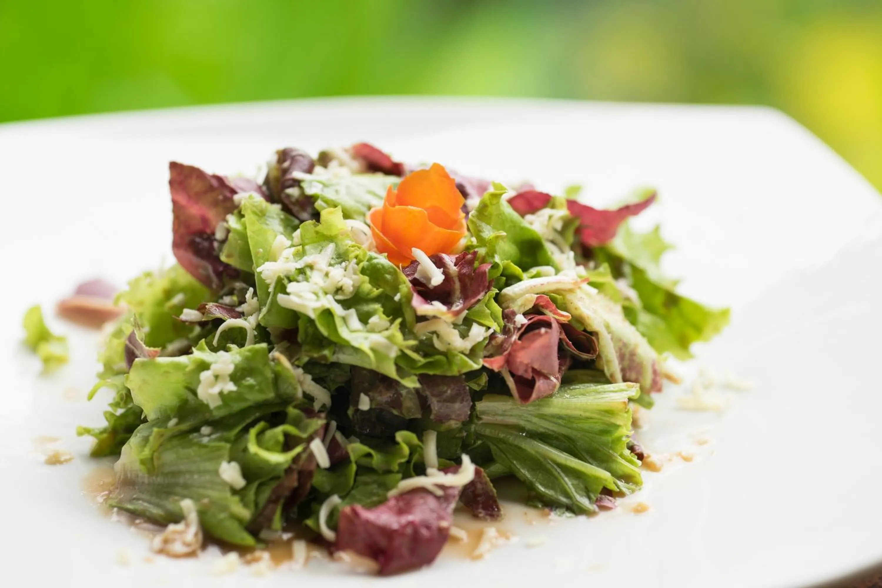Food close-up in Jungle Haven Resort Central Ubud