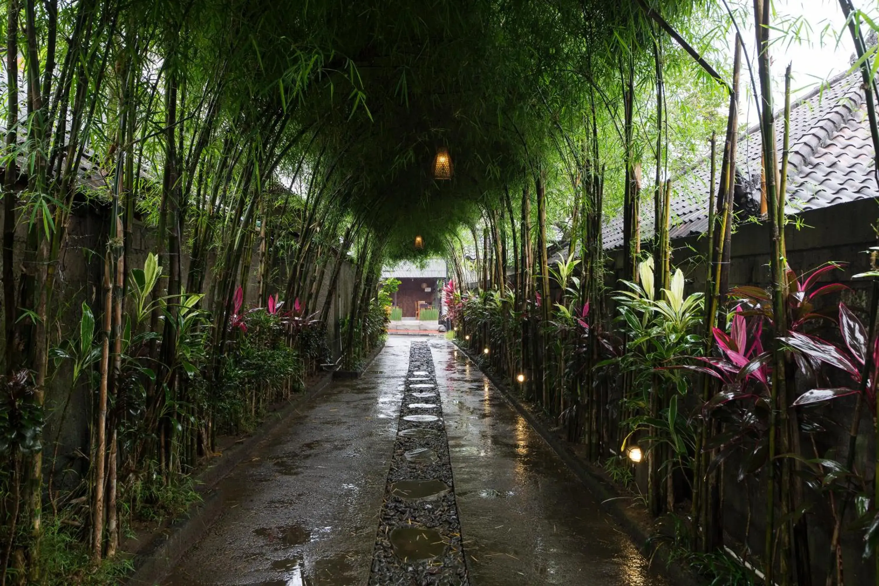 Facade/entrance in Jungle Haven Resort Central Ubud Facade/entrance in Jungle Haven Resort Central Ubud