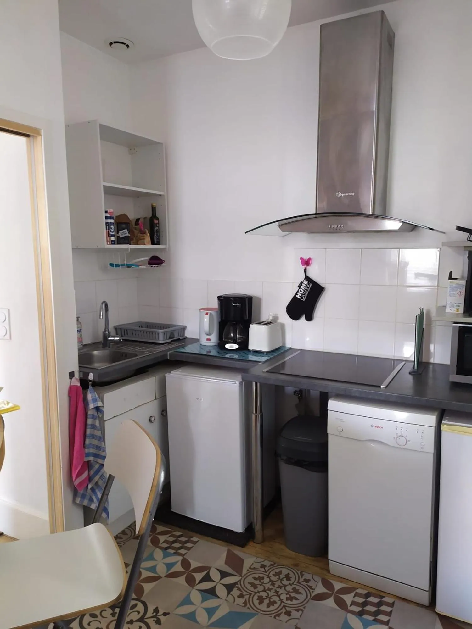 Kitchen or kitchenette in Les Bains Douches