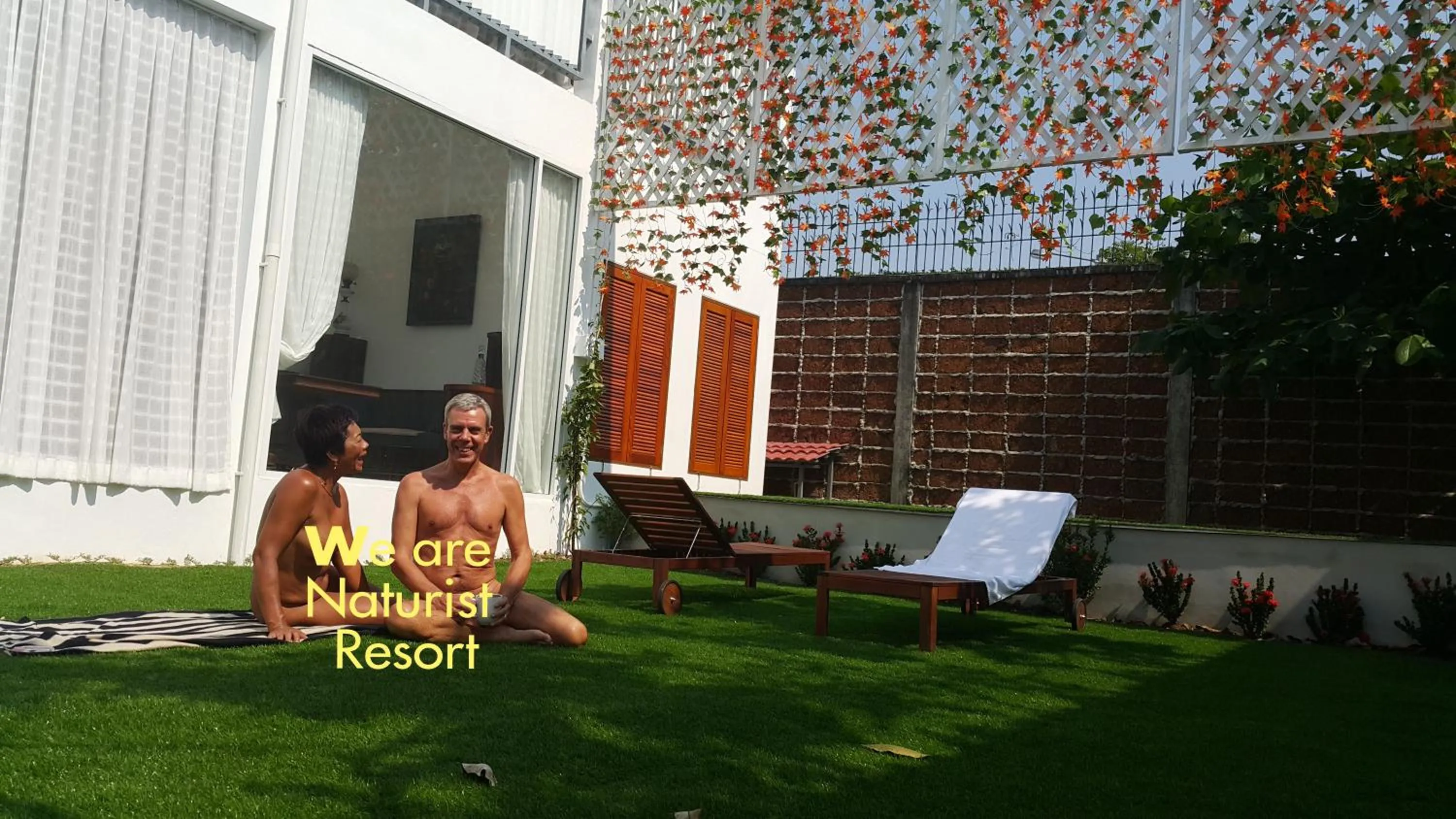 Garden in Barefeet Naturist Resort