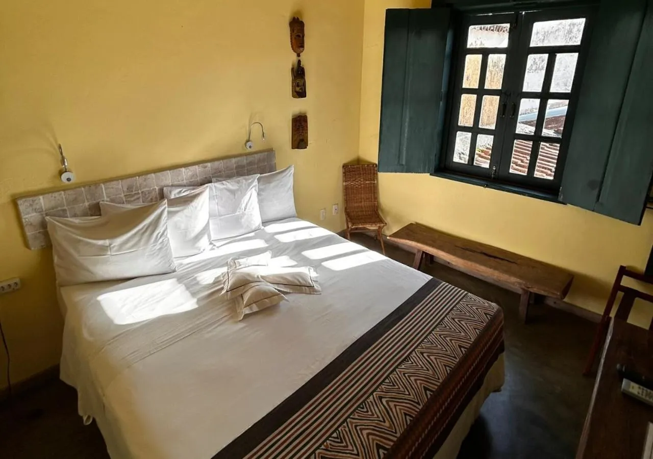 Bed in Bahiacafé Hotel