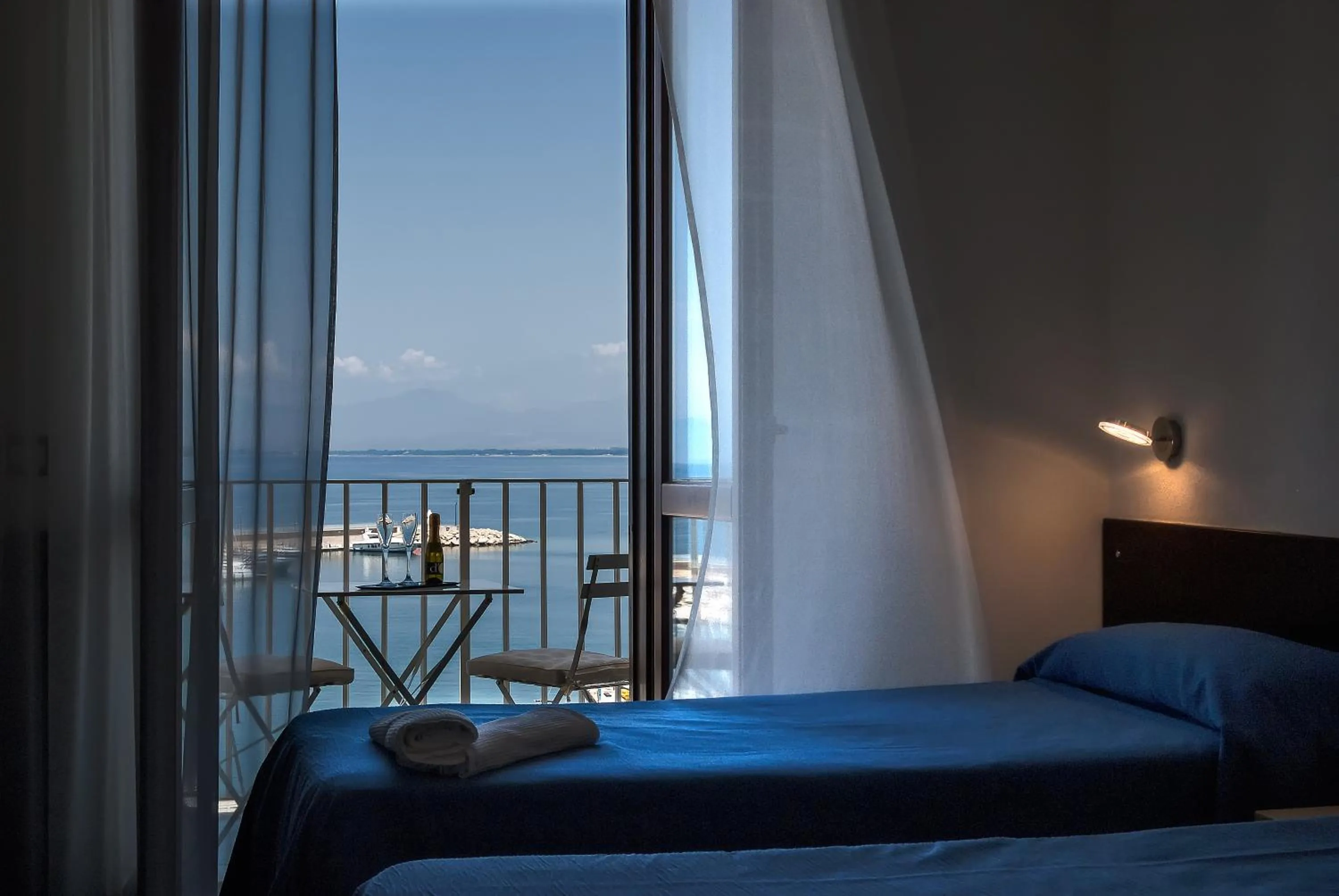 View (from property/room), Bed in La Sciabica