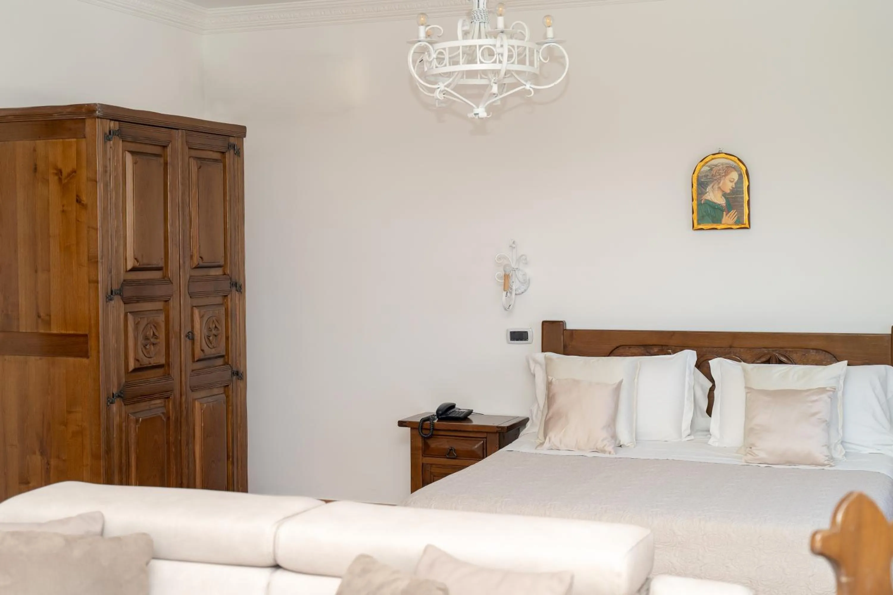 Bed in Villa Palmentiello