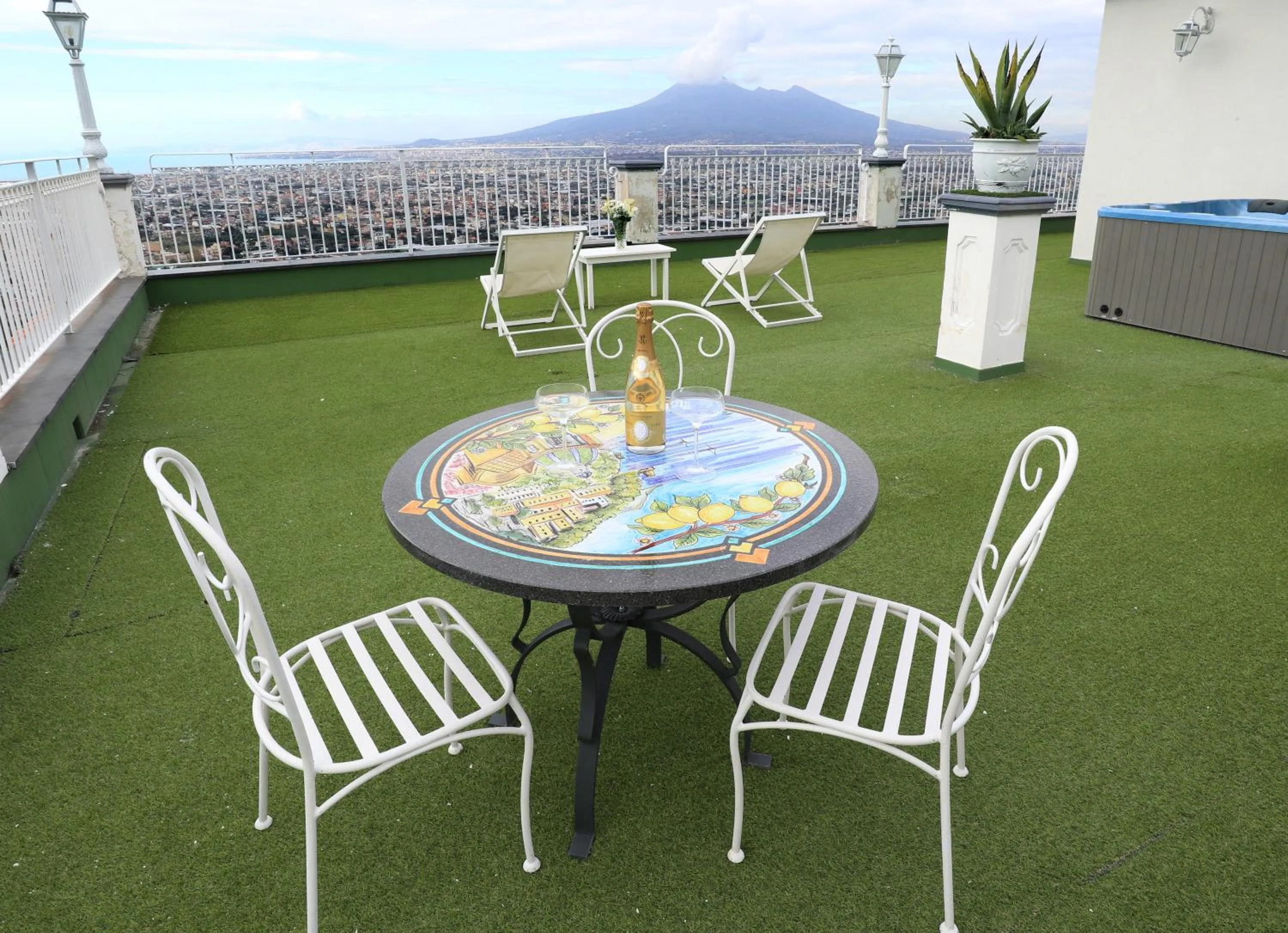 Patio in Villa Palmentiello