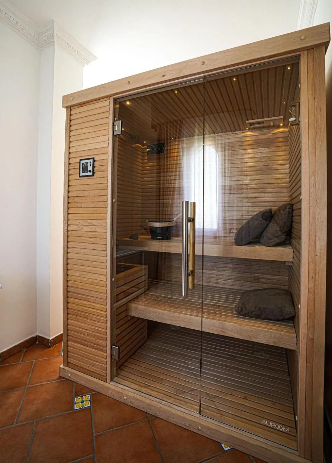 Bed in Villa Palmentiello