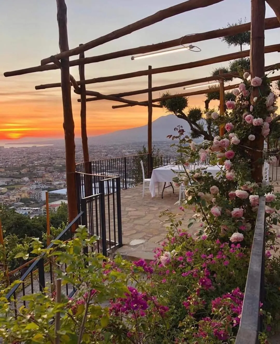 Garden view in Villa Palmentiello