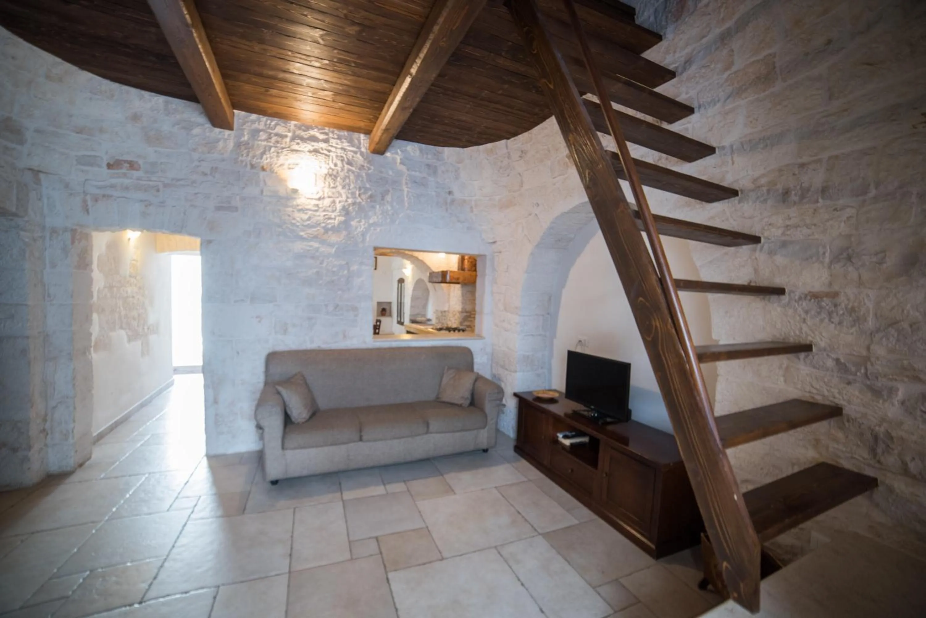 Living room in Charming Trulli