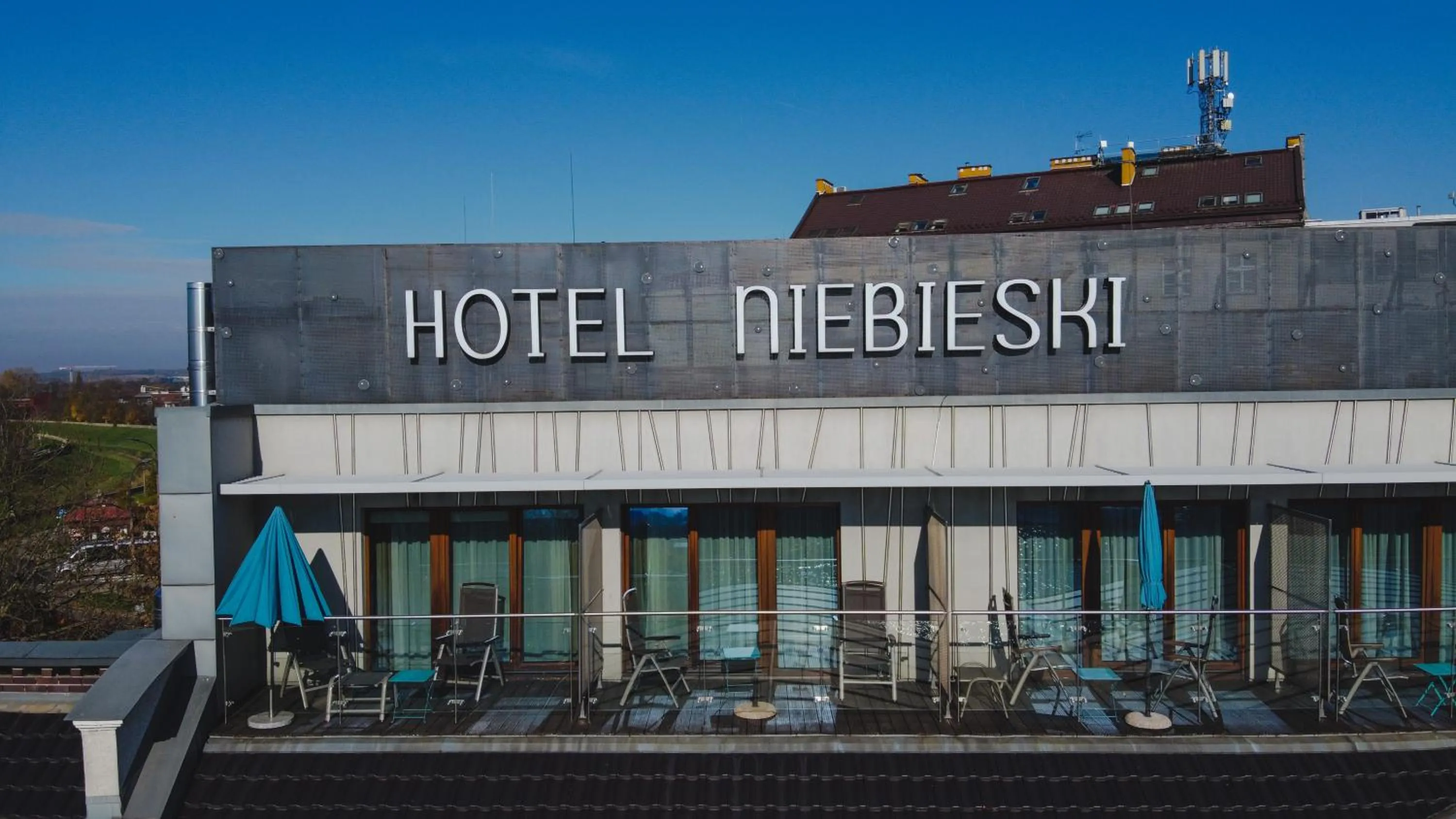 Property building in Niebieski Art Hotel & Spa