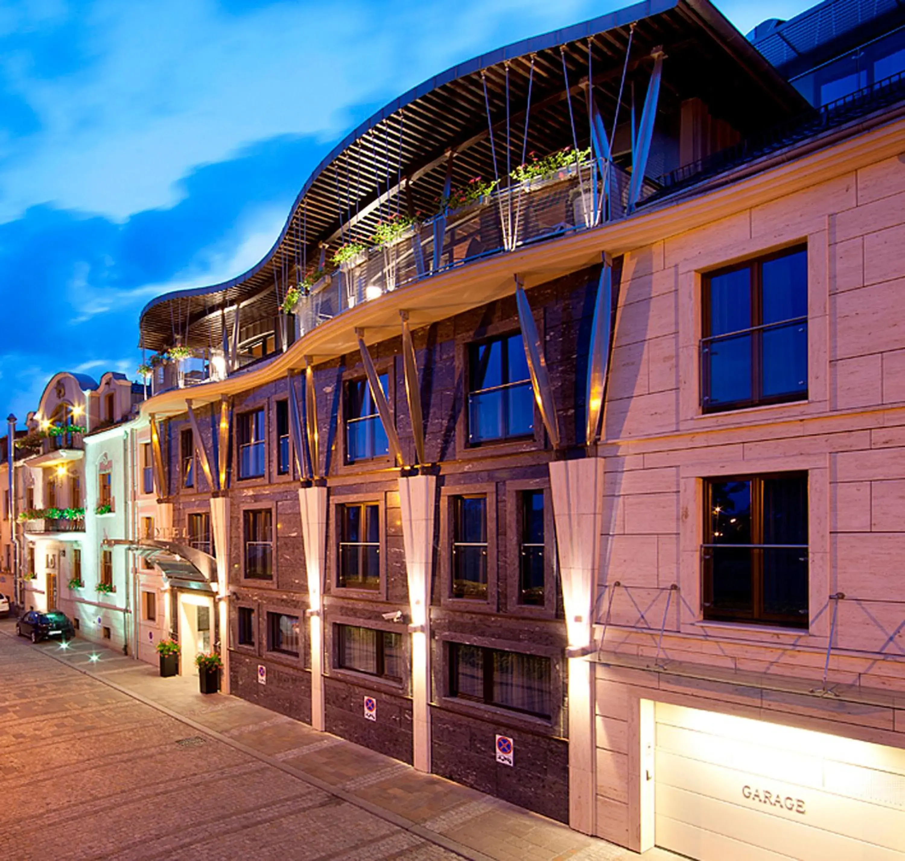 Property building in Niebieski Art Hotel & Spa Property building in Niebieski Art Hotel & Spa