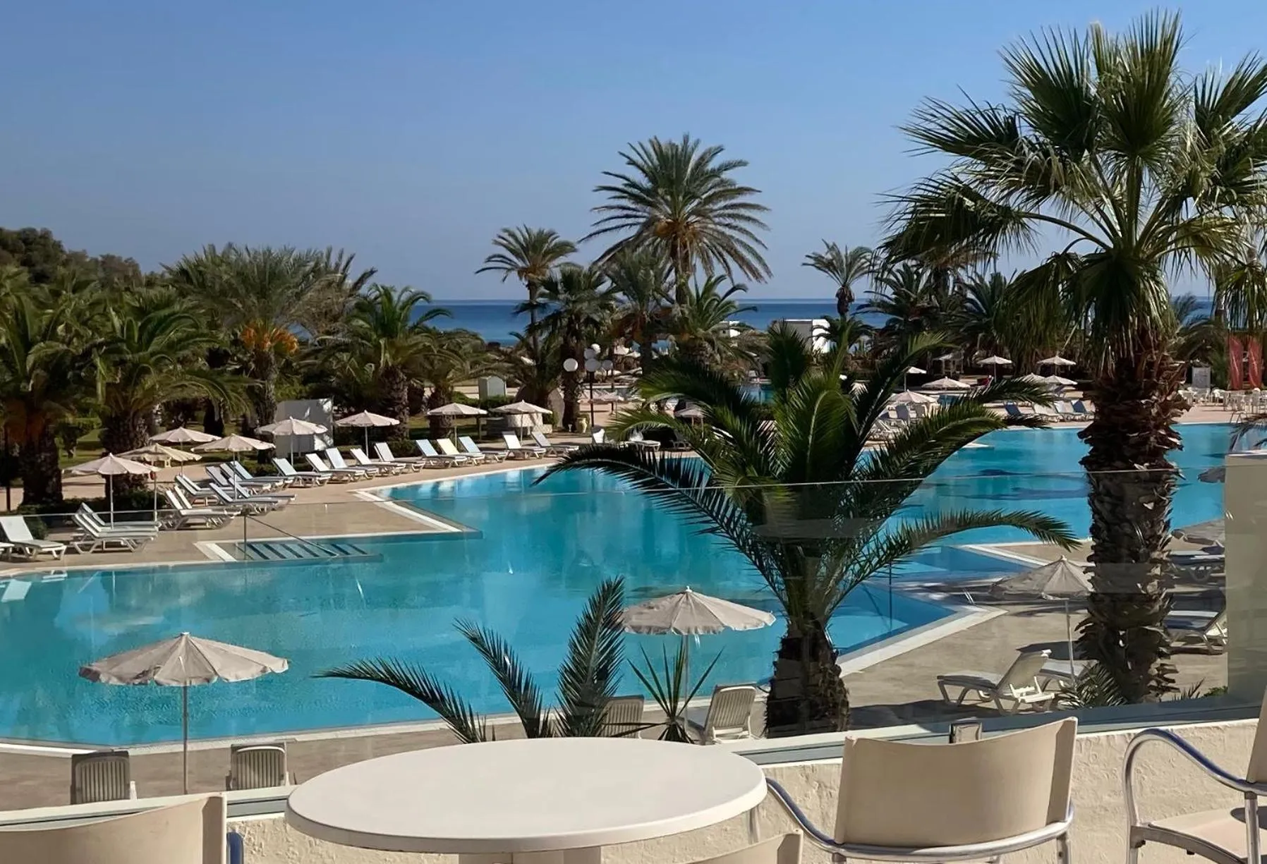 Pool view in Vincci Marillia