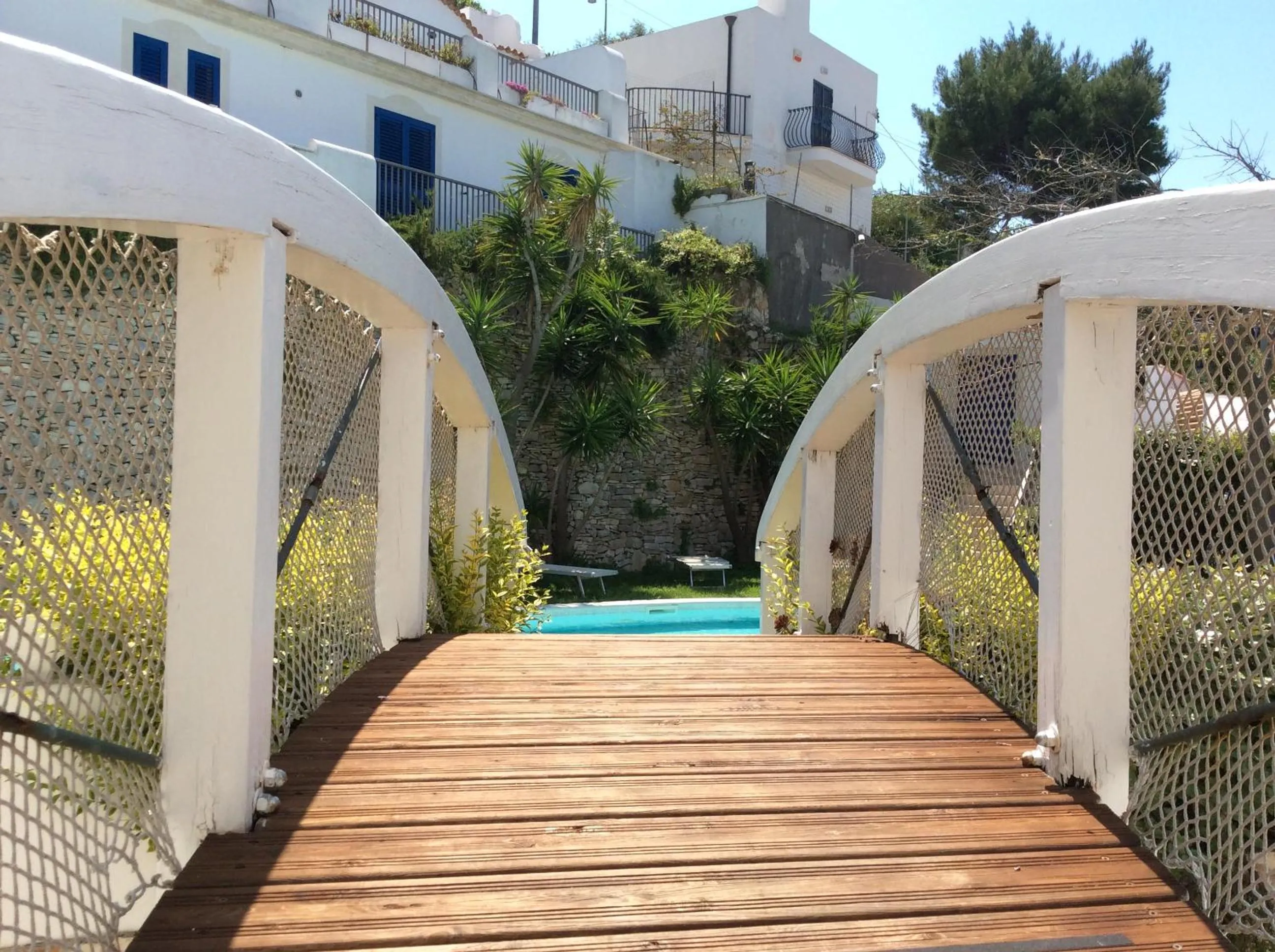 Swimming pool in Hotel Elisa - Spiaggia Privata Inclusa