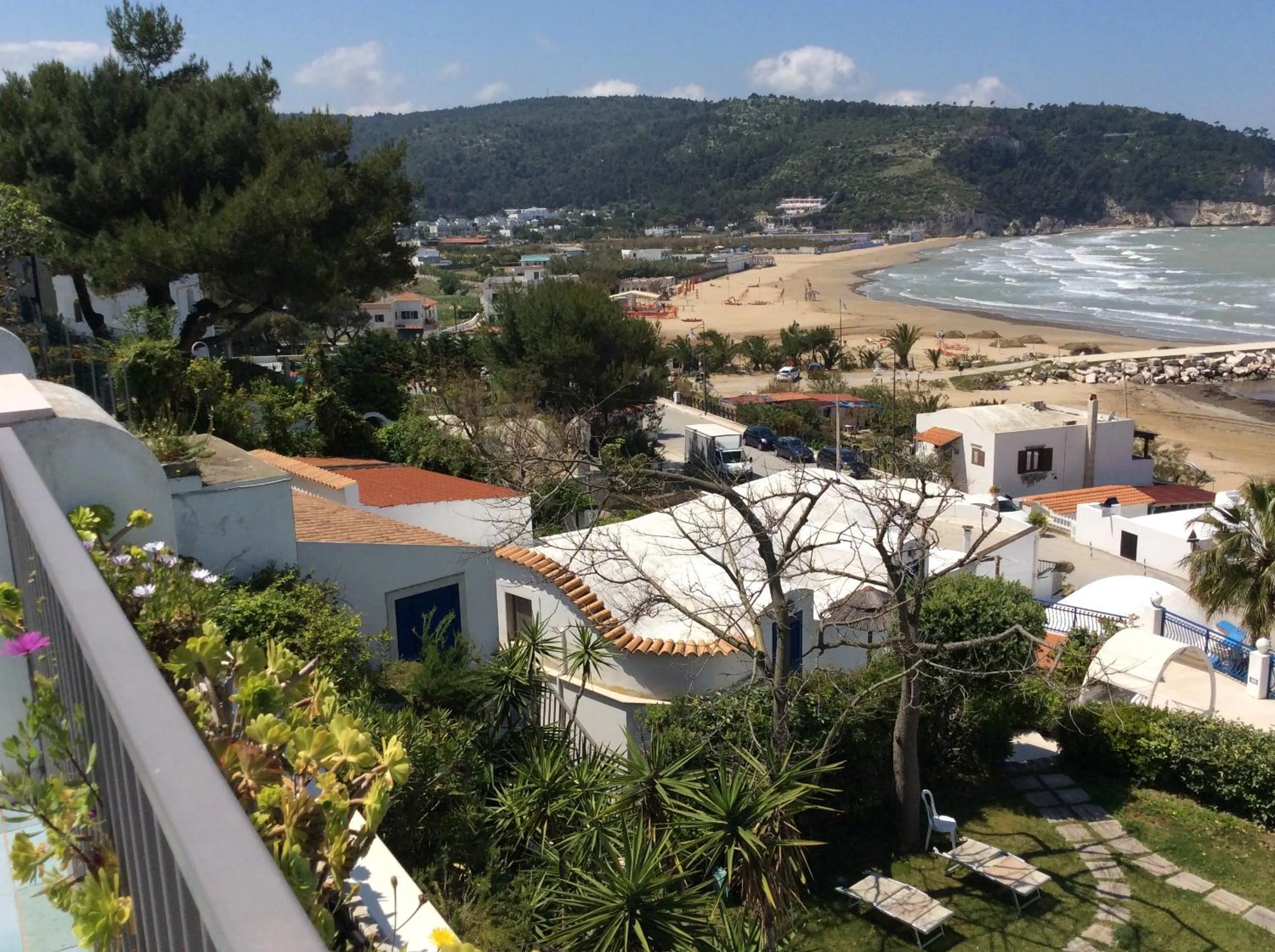 Balcony/Terrace in Hotel Elisa - Spiaggia Privata Inclusa