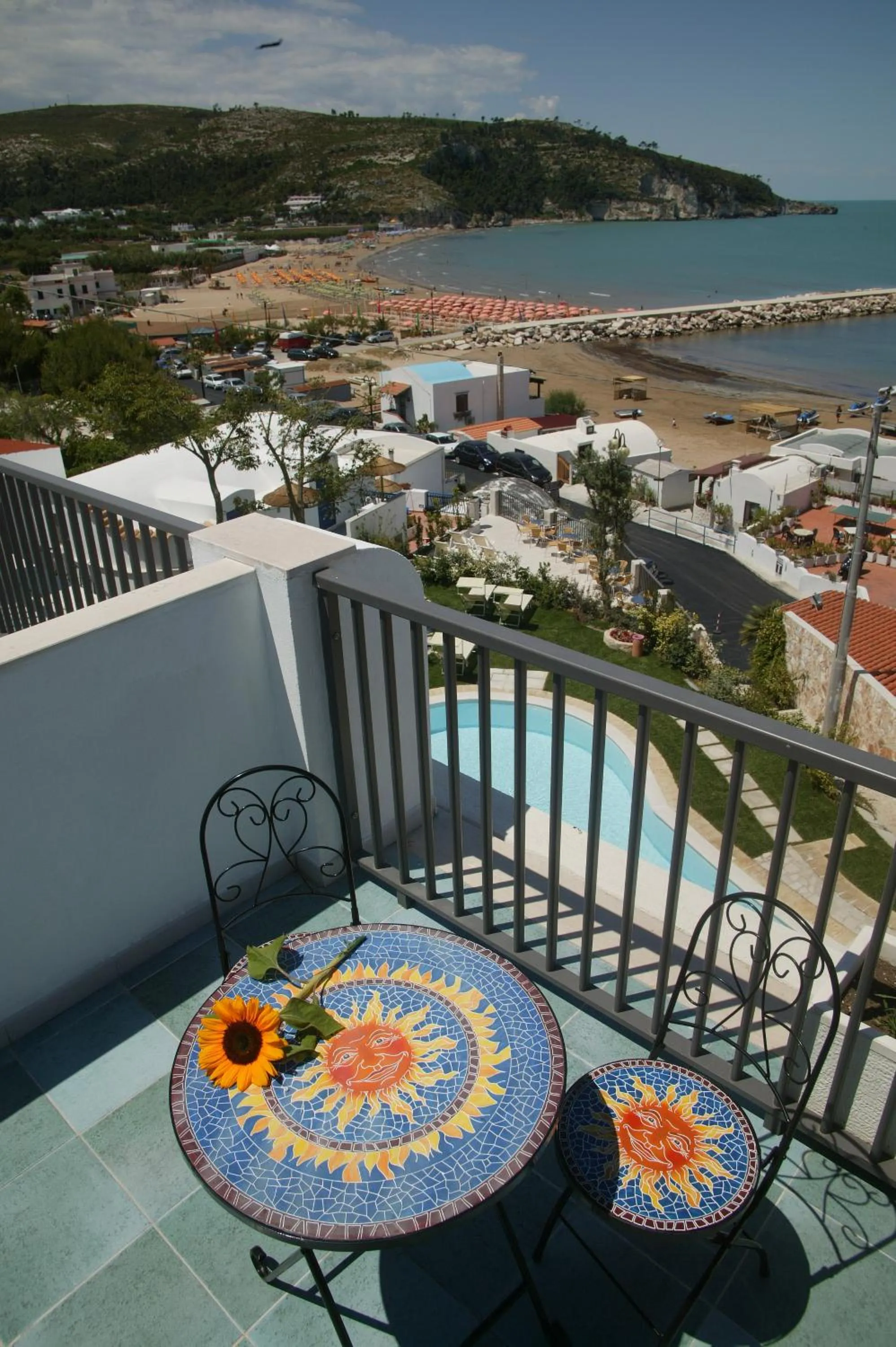 Sea view in Hotel Elisa - Spiaggia Privata Inclusa