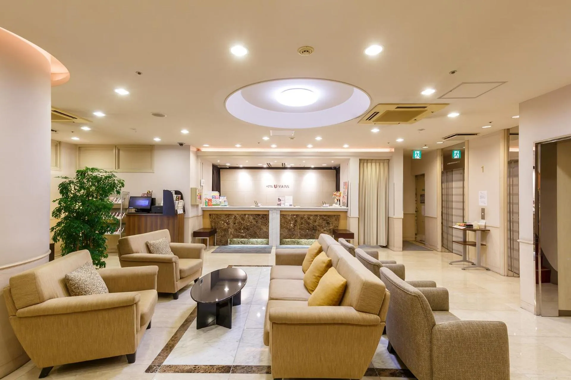 Lobby/Reception in Via Inn Hiroshima Kanayamacho