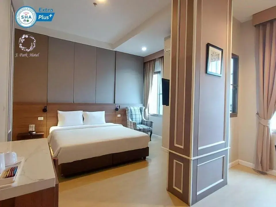 Bed in J Park Hotel - SHA Extra Plus Bed in J Park Hotel - SHA Extra Plus